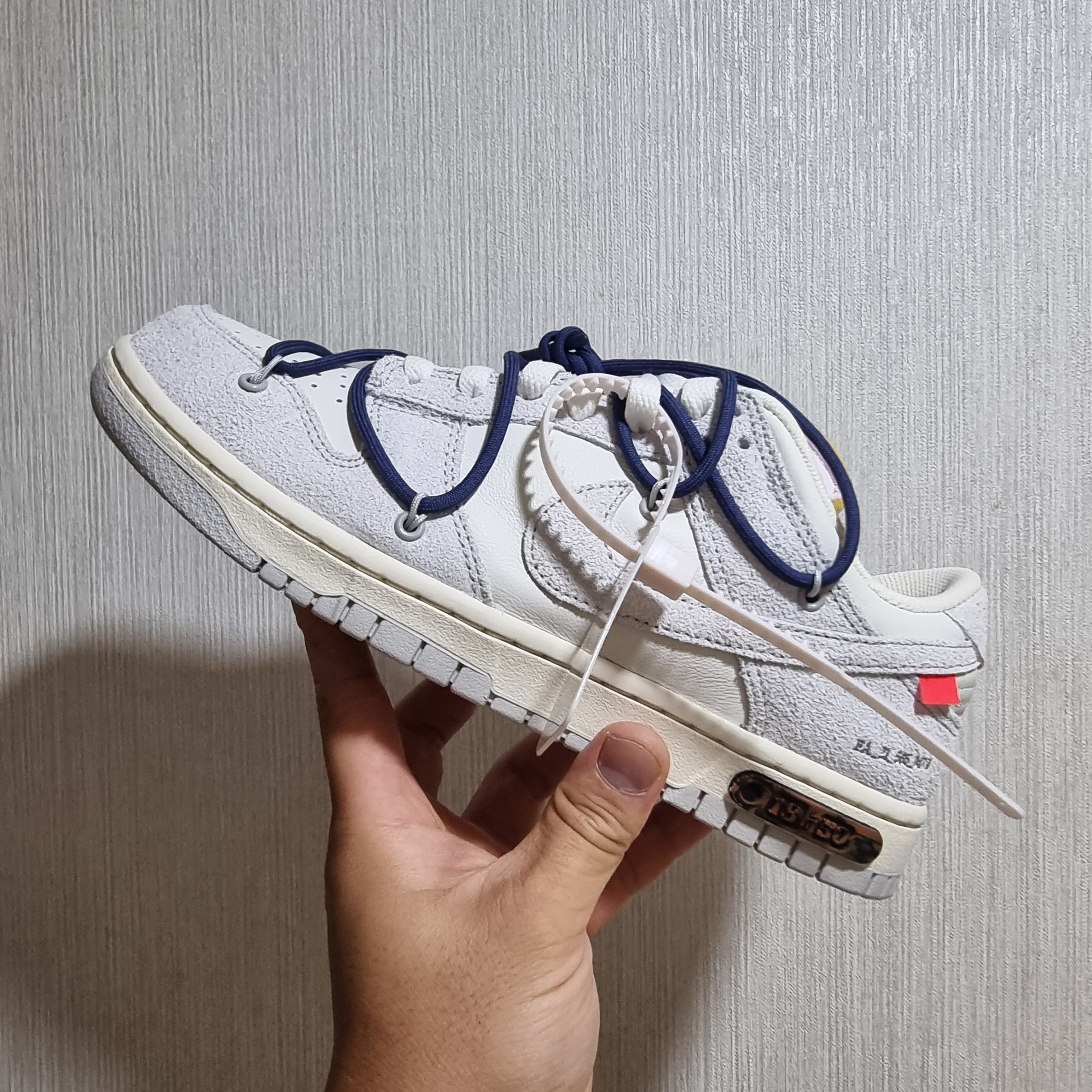 Nike x Off-White Dunk Low The 50 - Lot 18 착용 스타일 - 2