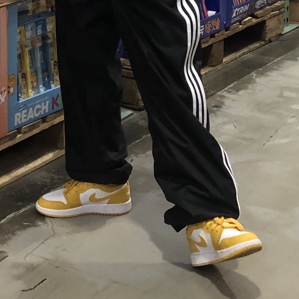 (GS) Jordan 1 Low Pollen 착용 스타일 - 4