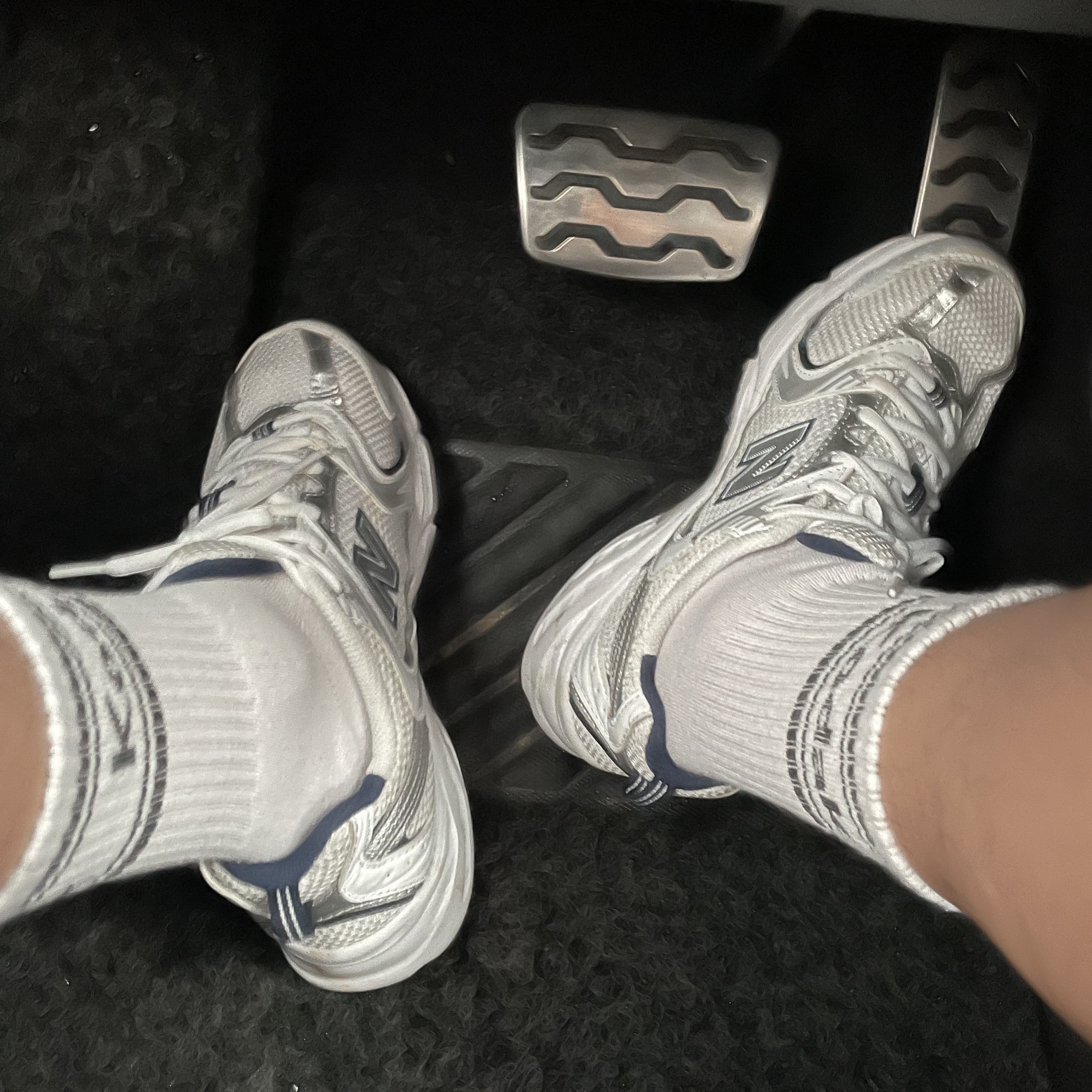New Balance 530 White 착용 스타일 - 5