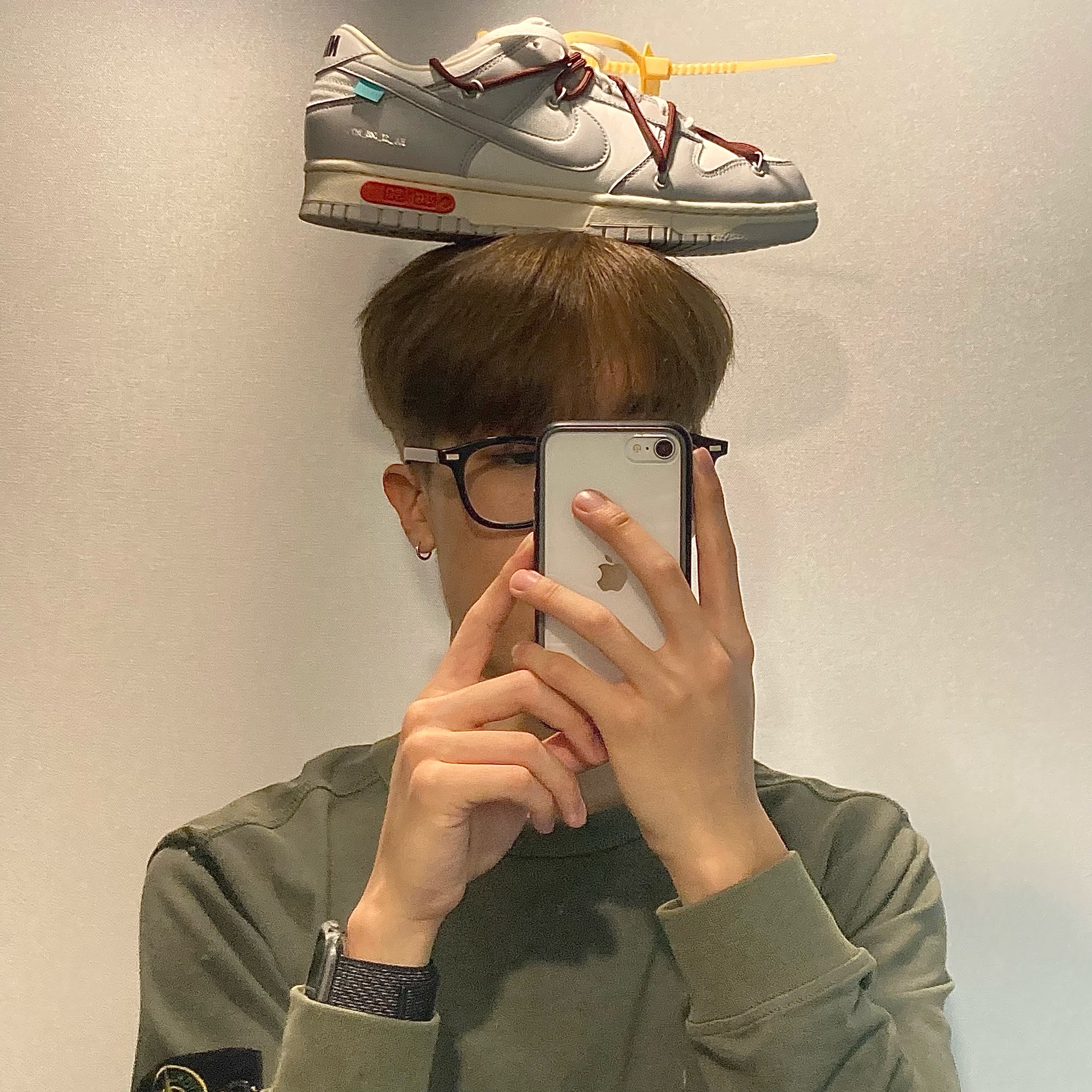Nike x Off-White Dunk Low The 50 - Lot 46 착용 스타일