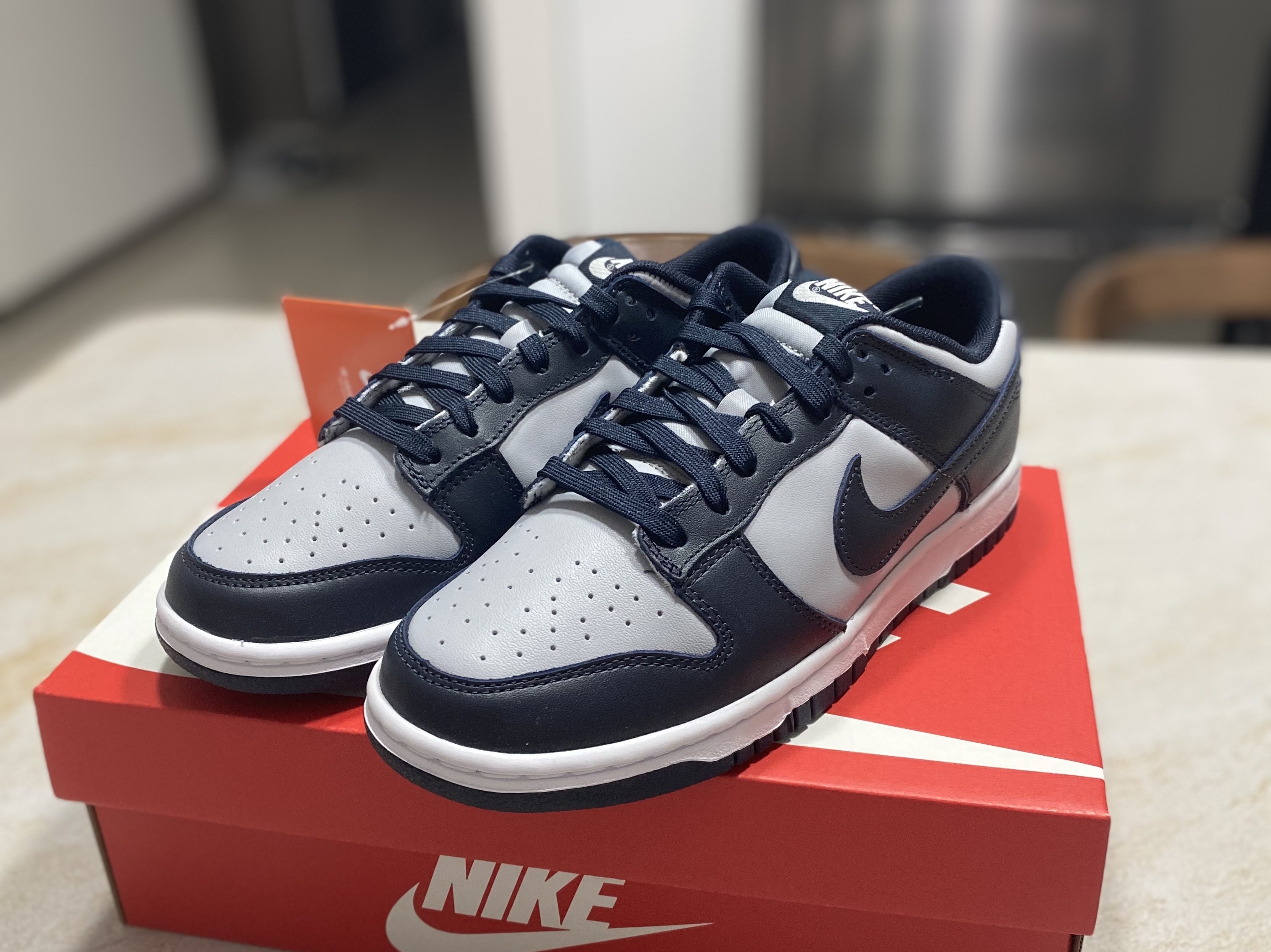 Nike Dunk Low Retro Championship Grey 착용 스타일