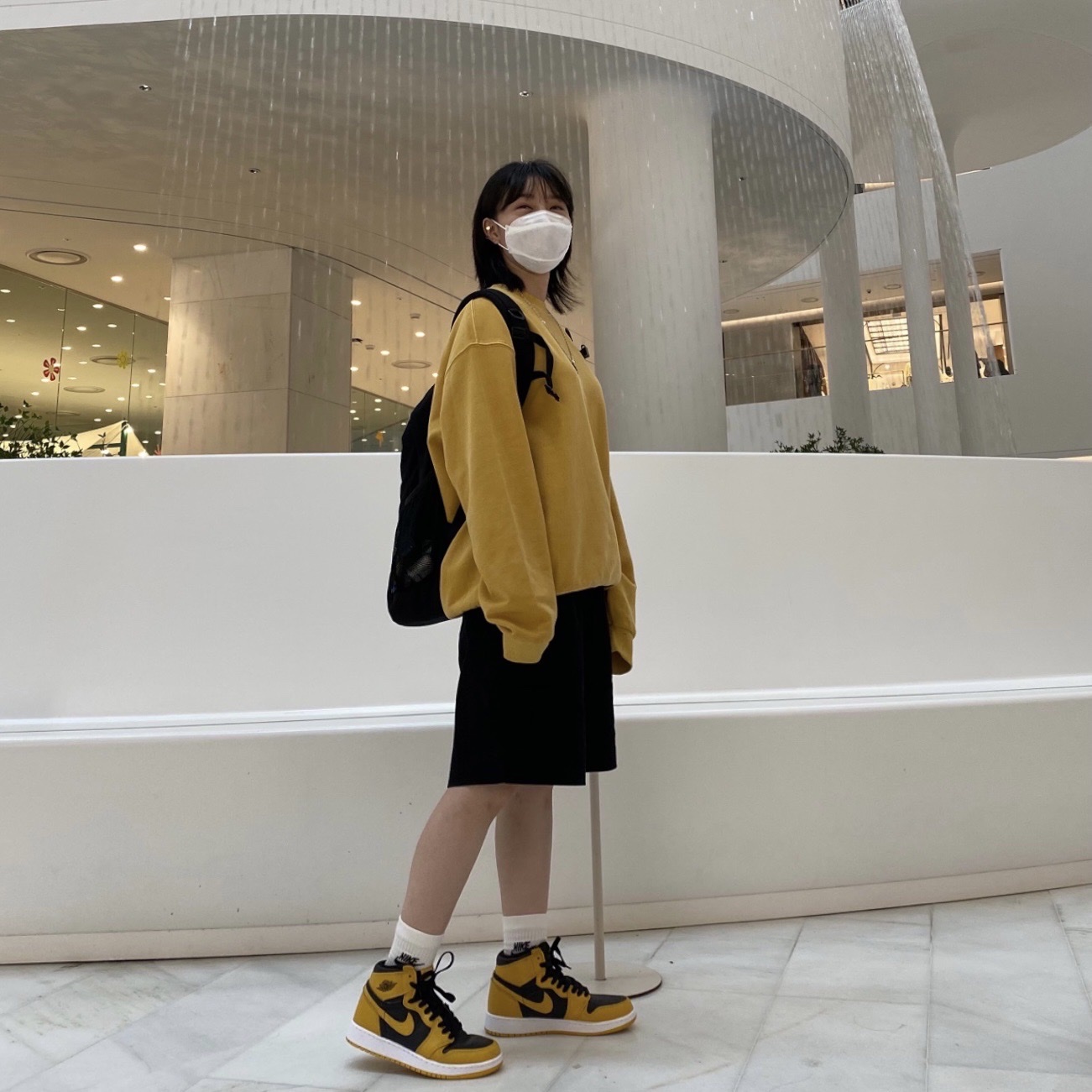 (GS) Jordan 1 Retro High OG Pollen 착용 스타일