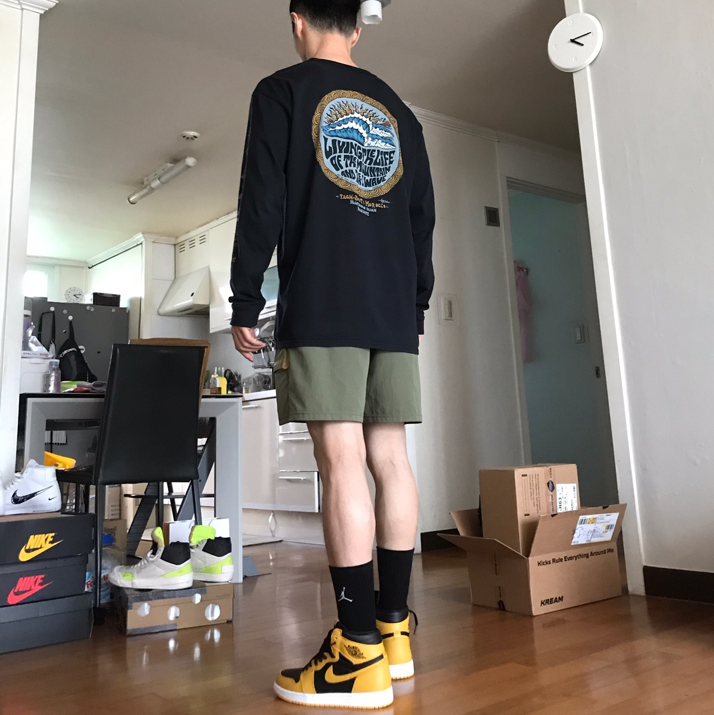 Jordan 1 Retro High OG Pollen 착용 스타일