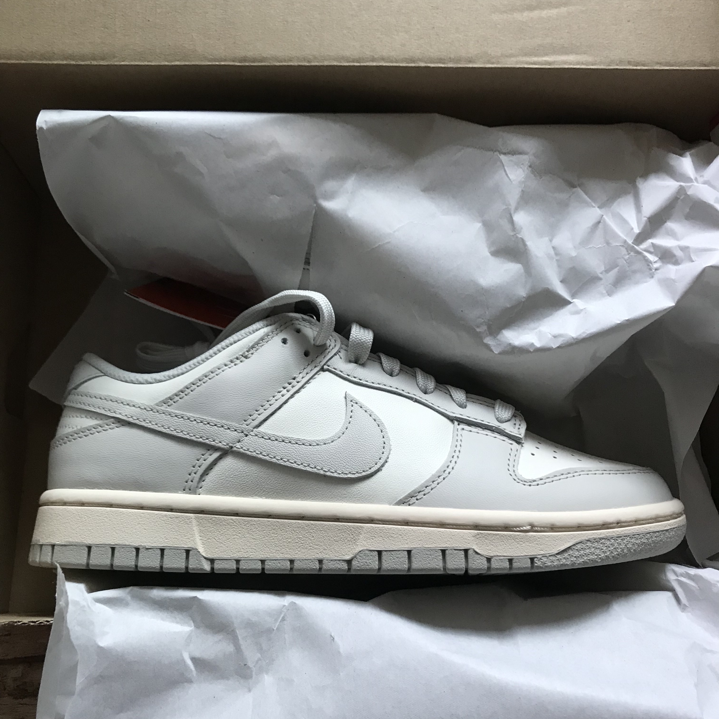 (W) Nike Dunk Low Light Bone 착용 스타일