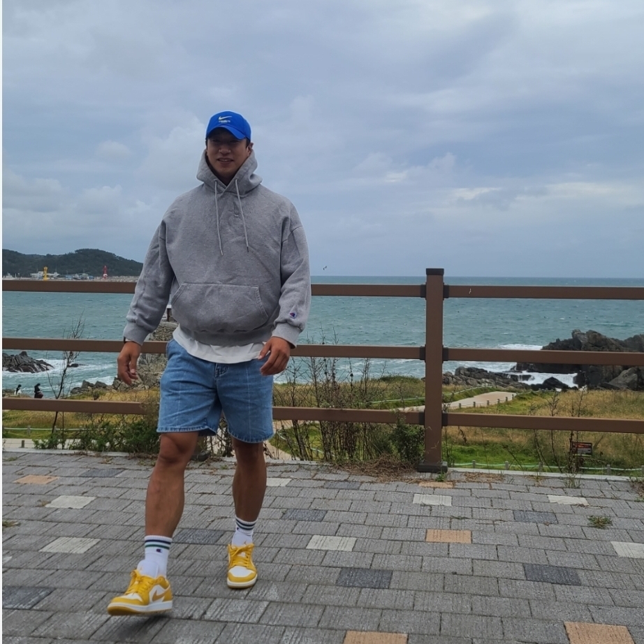Jordan 1 Low Pollen, (GS) Jordan 1 Low Pollen 착용 스타일 - 4