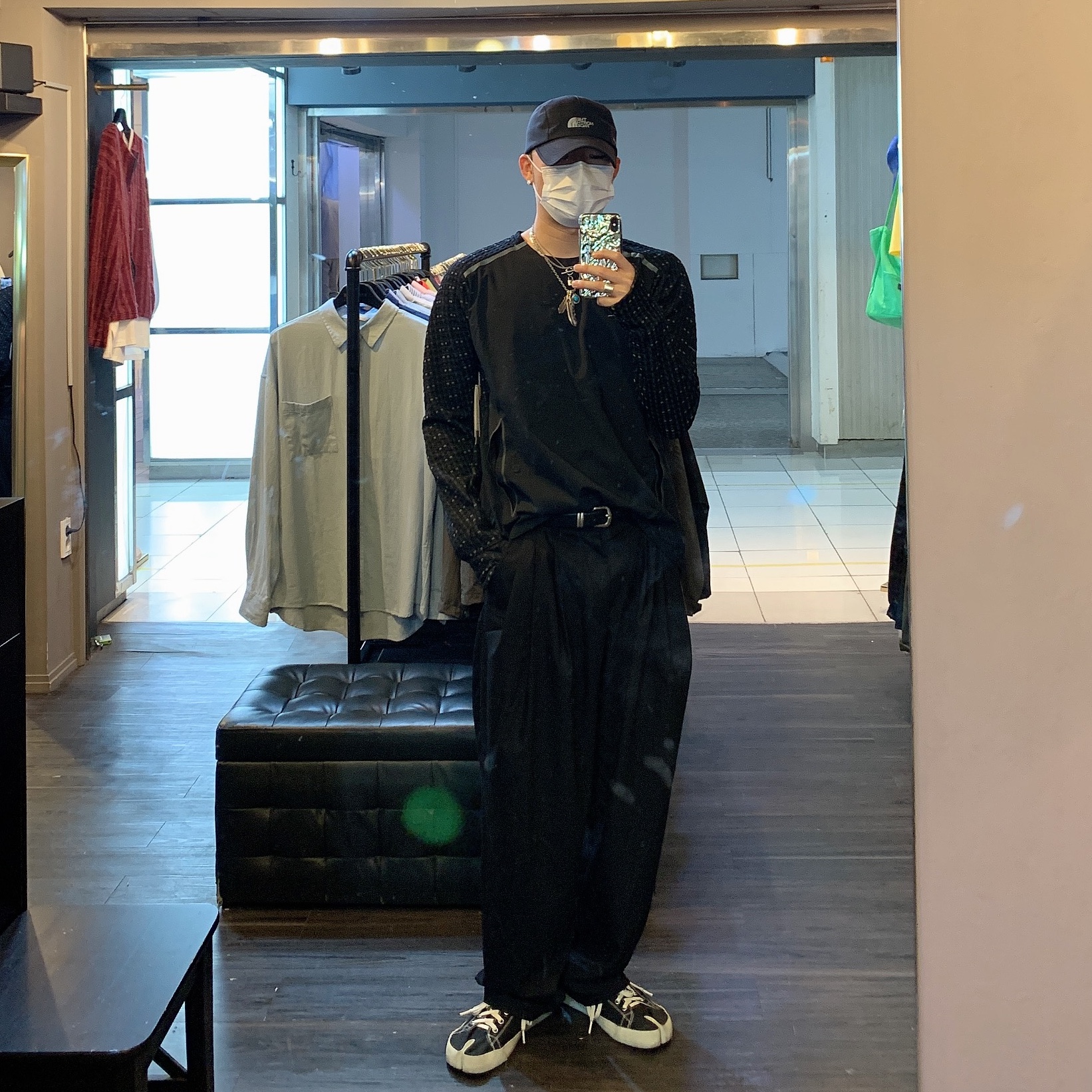 Maison Margiela Tabi High Black 착용 스타일 - 2