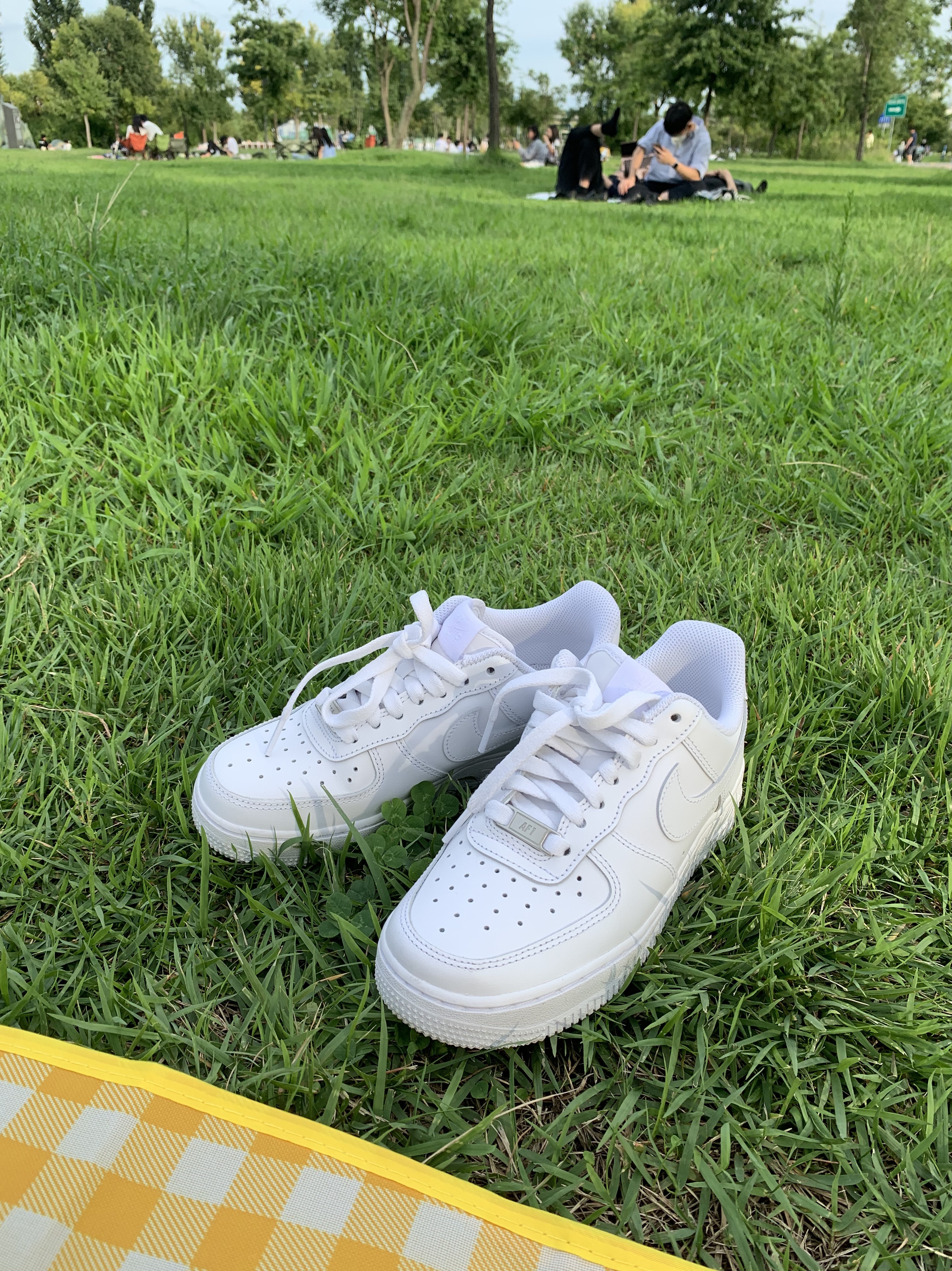 Nike Air Force 1 '07 Low White 착용 스타일