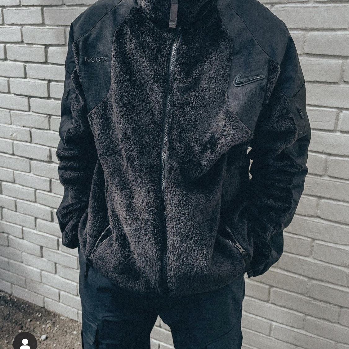 Nike x Drake Nocta NRG Polar Fleece Jacket - Asia, Nike x Drake Nocta NRG Polar Fleece Jacket - US/EU 착용 스타일 - 2