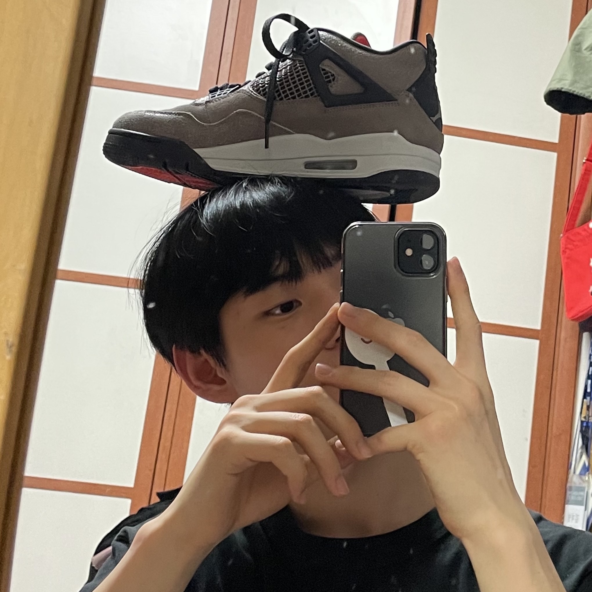 Jordan 4 Retro Taupe Haze 착용 스타일 - 1
