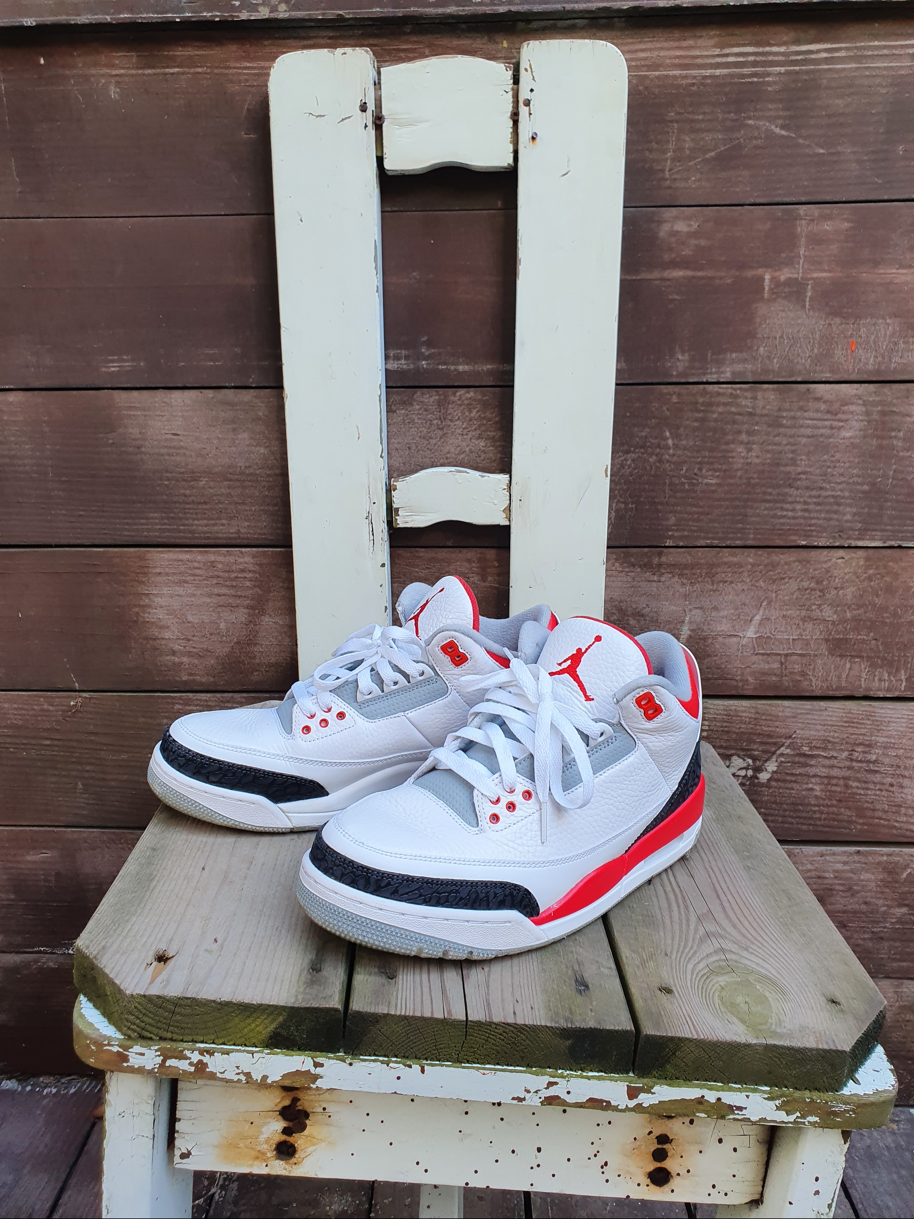 Jordan 3 Retro Fire Red 2013 착용 스타일 - 3