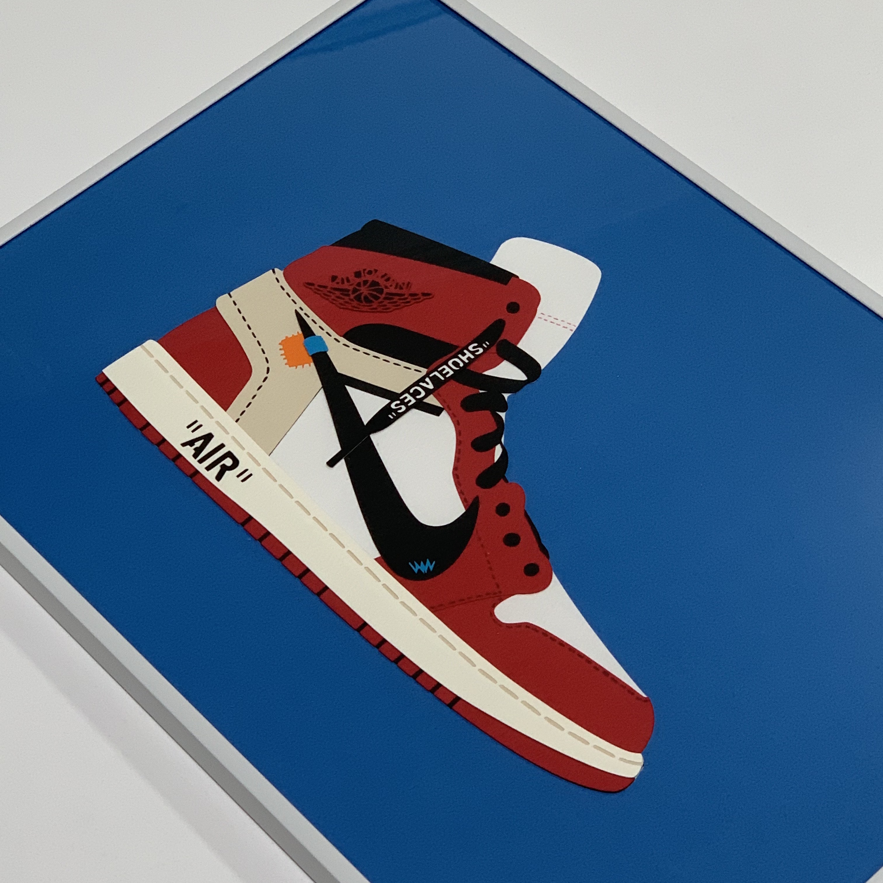 Jordan 1 x Off-White Retro High Chicago The Ten 착용 스타일
