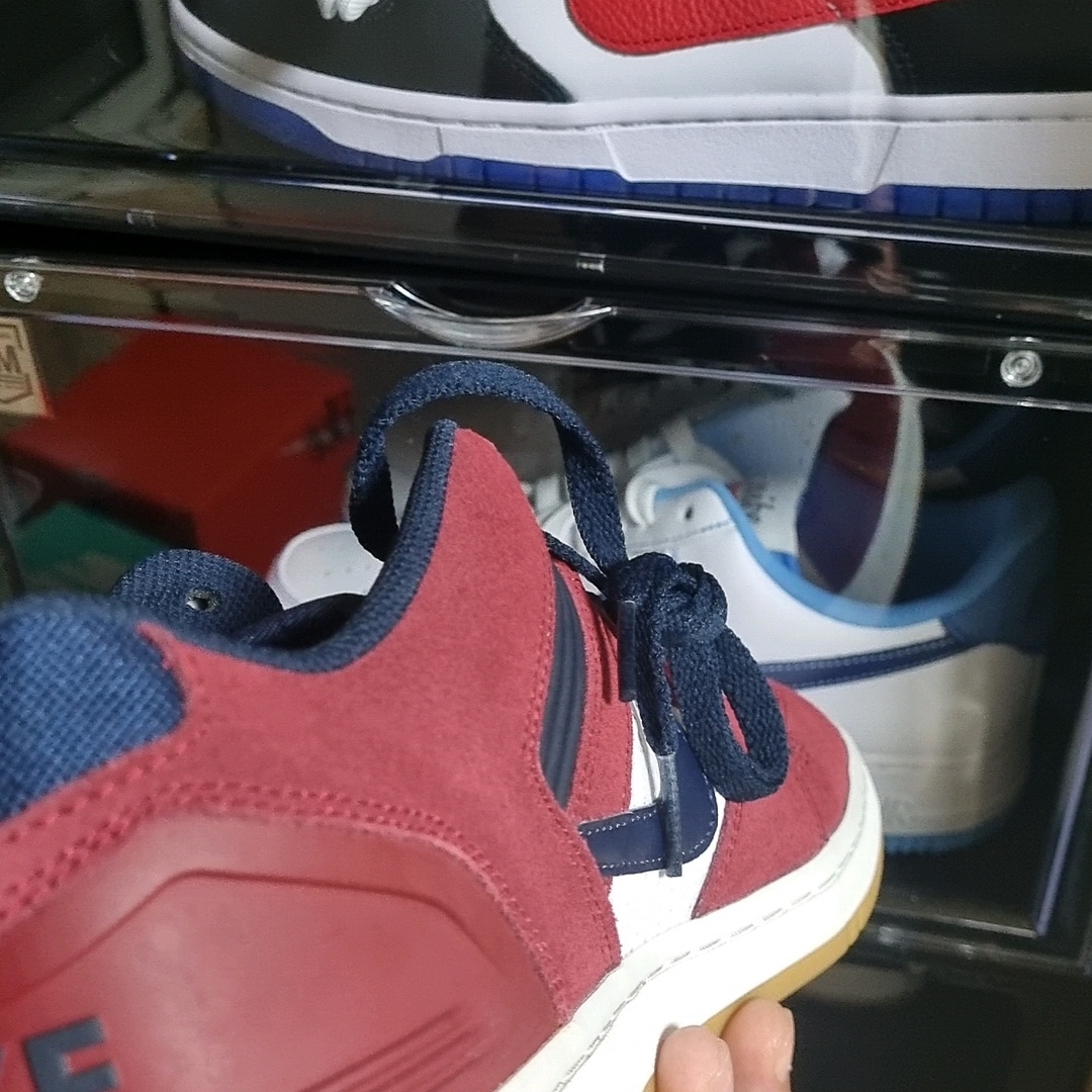 Nike SB Air Force 2 Low Team Red Obsidian, Nike Dunk Low SE Seoul 착용 스타일 - 2