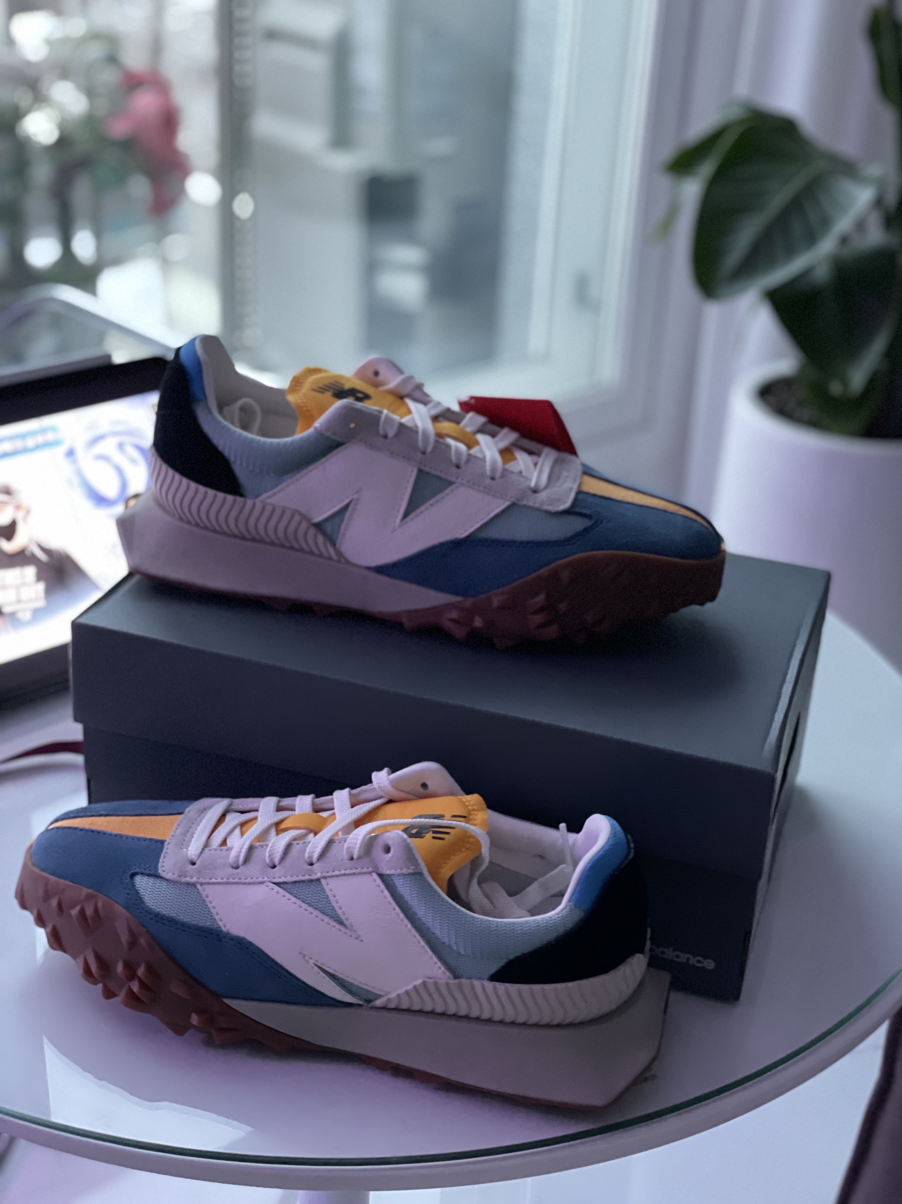 New Balance XC-72 Storm Blue 착용 스타일 - 1