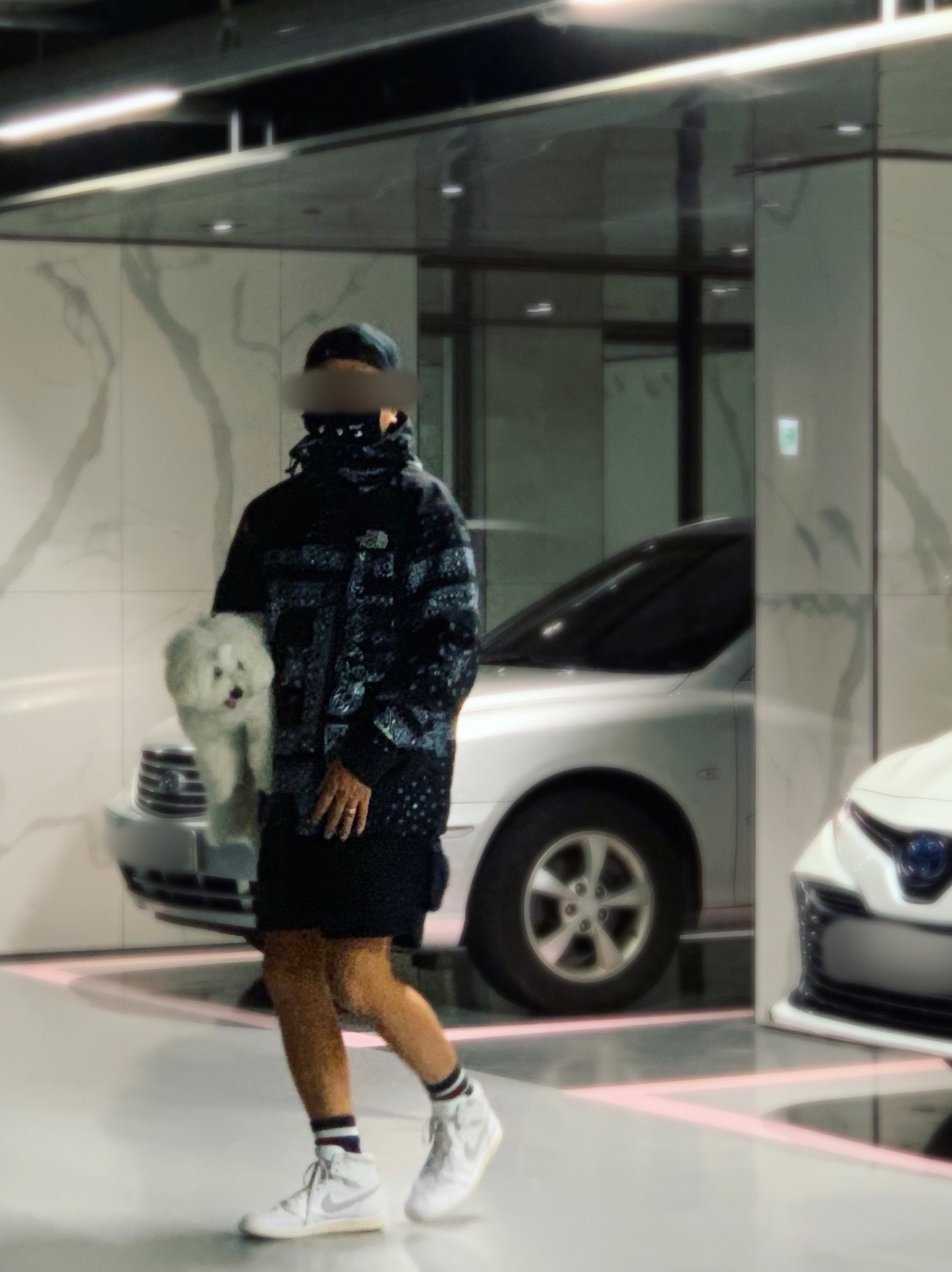 The North Face Novelty GTX Mountain Jacket Black, Jordan 1 High 85 Neutral Grey 착용 스타일 - 2