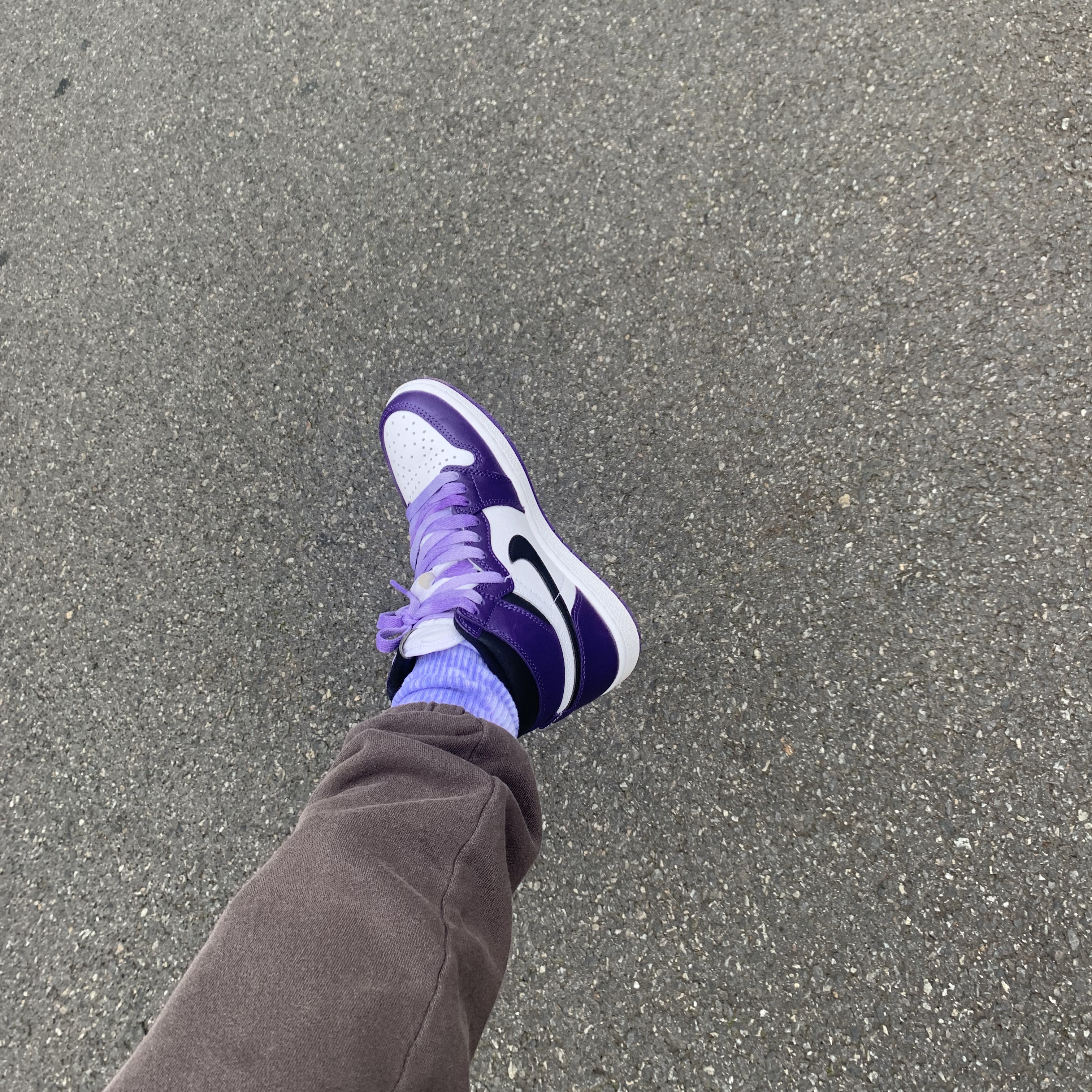 Jordan 1 Retro High OG Court Purple 2020 착용 스타일