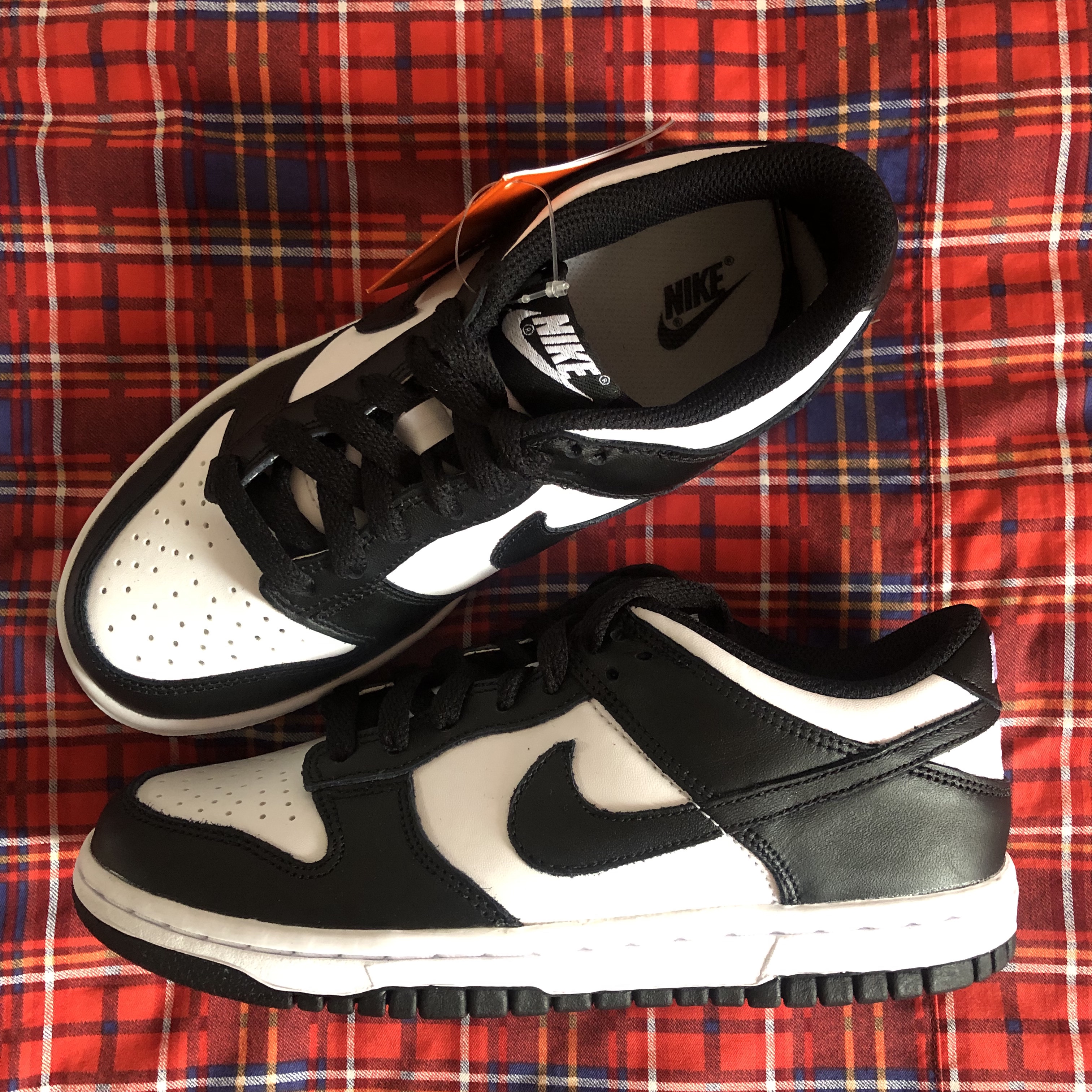Nike Dunk Low Retro Black, (W) Nike Dunk Low Black 착용 스타일