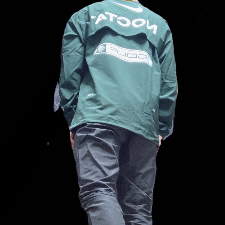 Nike x Drake Nocta Golf Crewneck Top Green - Asia 착용 스타일 - 3