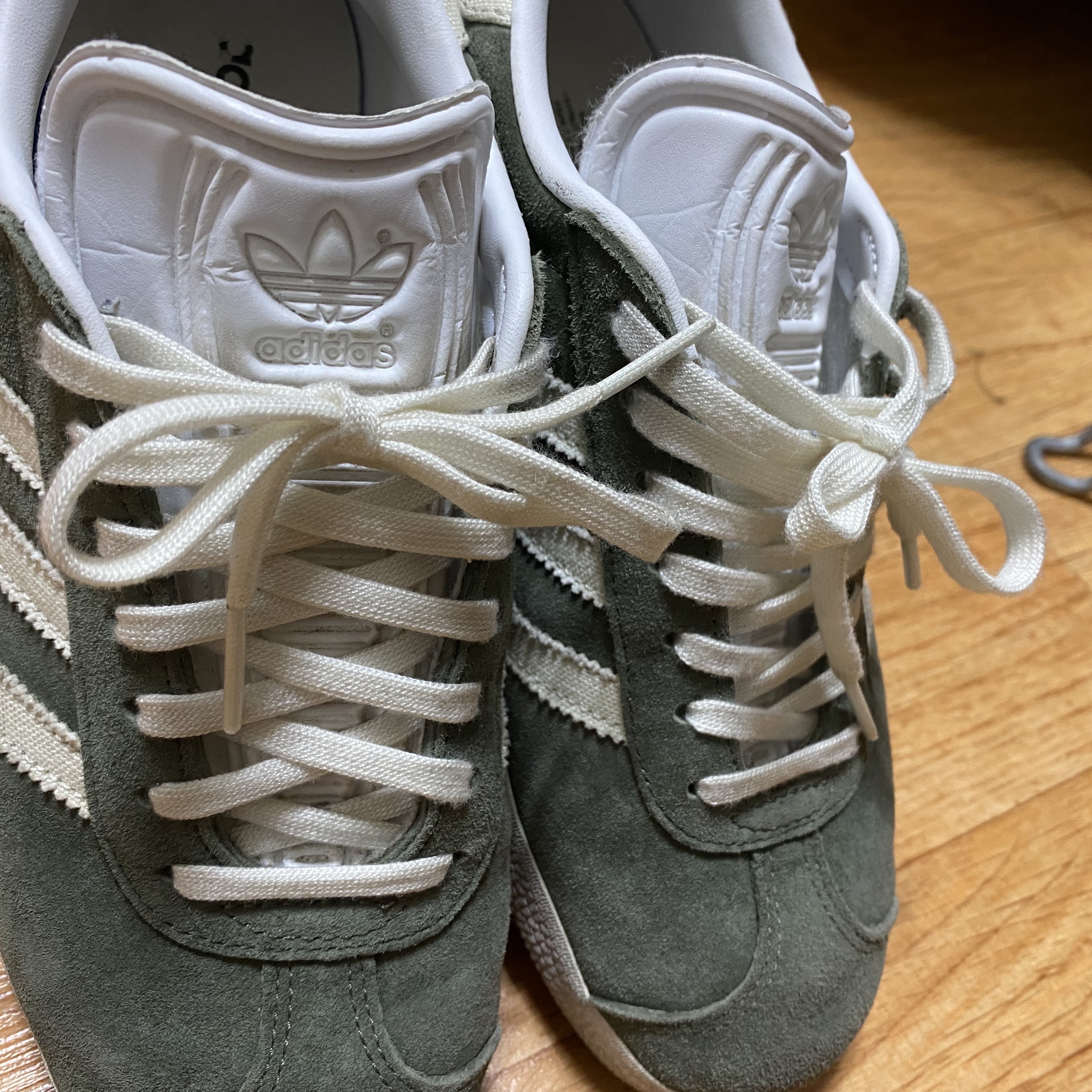 Adidas Gazelle Vintage Collegiate Green 착용 스타일 - 5