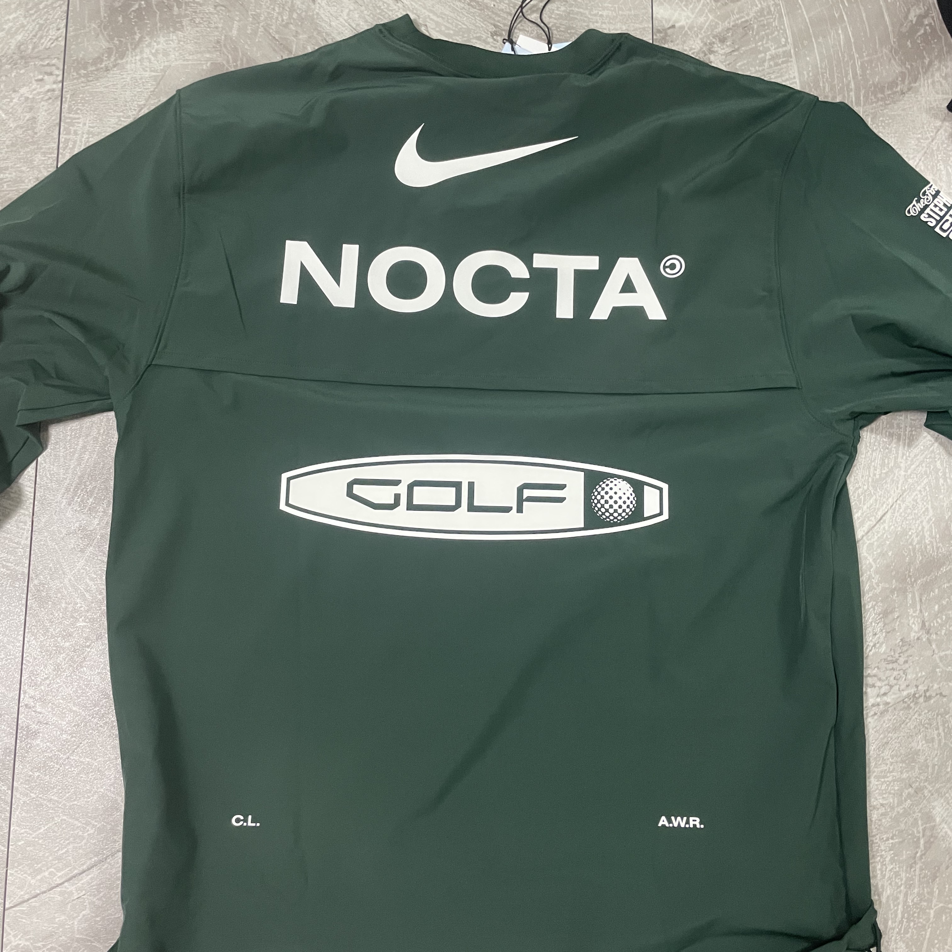 Nike x Drake Nocta Golf Crewneck Top Green - Asia 착용 스타일