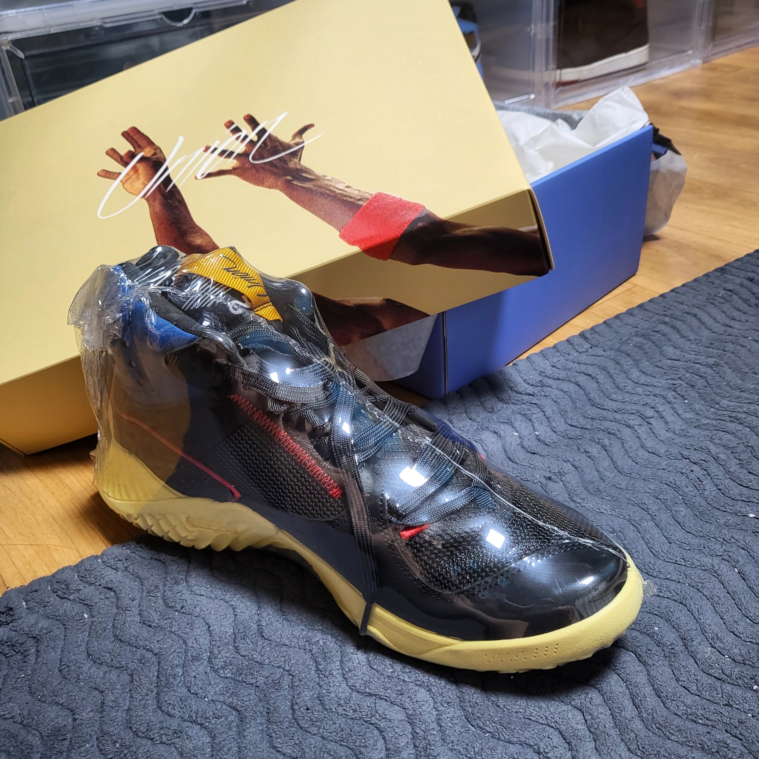 Jordan x Union Delta Mid Off Noir 착용 스타일