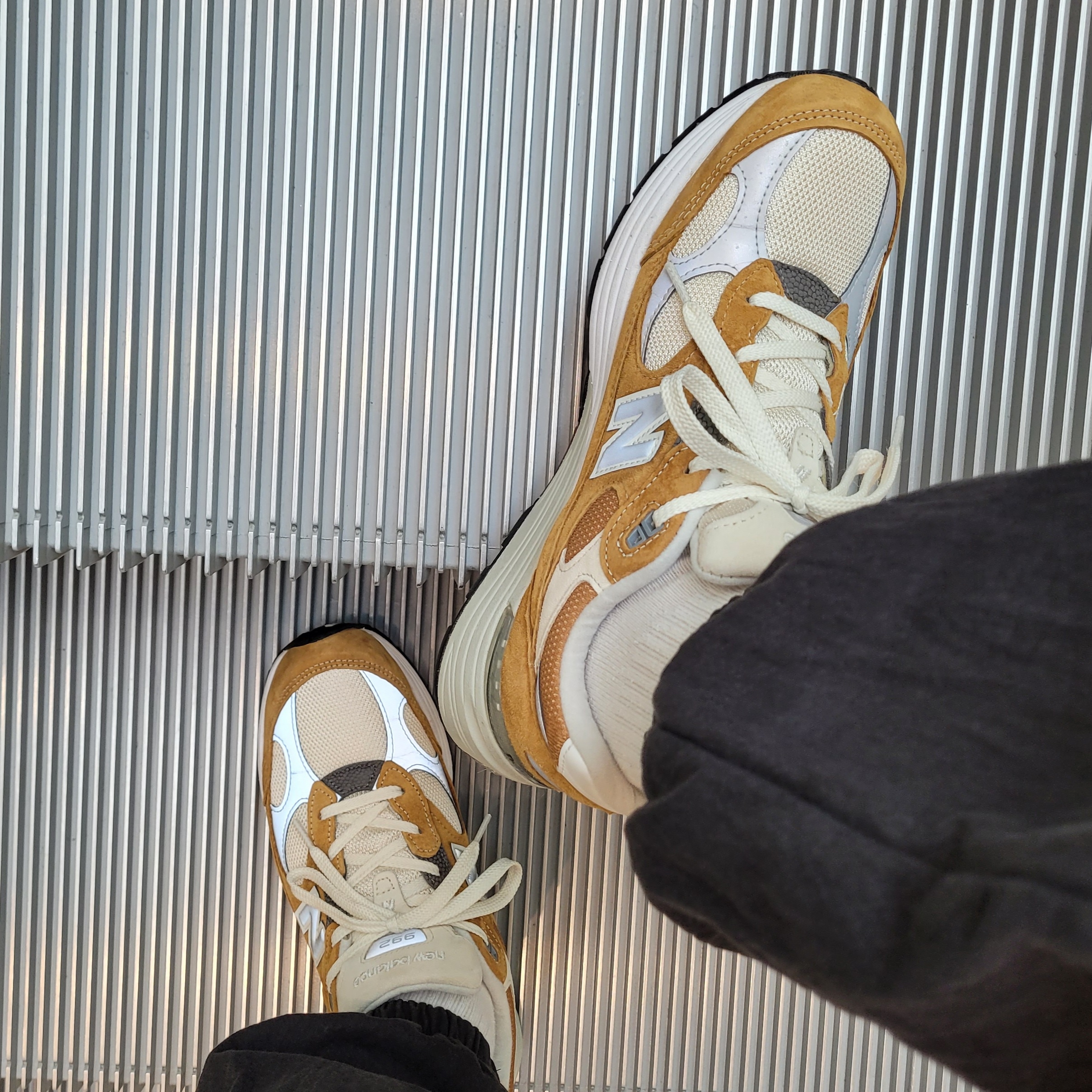New Balance x Packer 992 Made in USA 착용 스타일