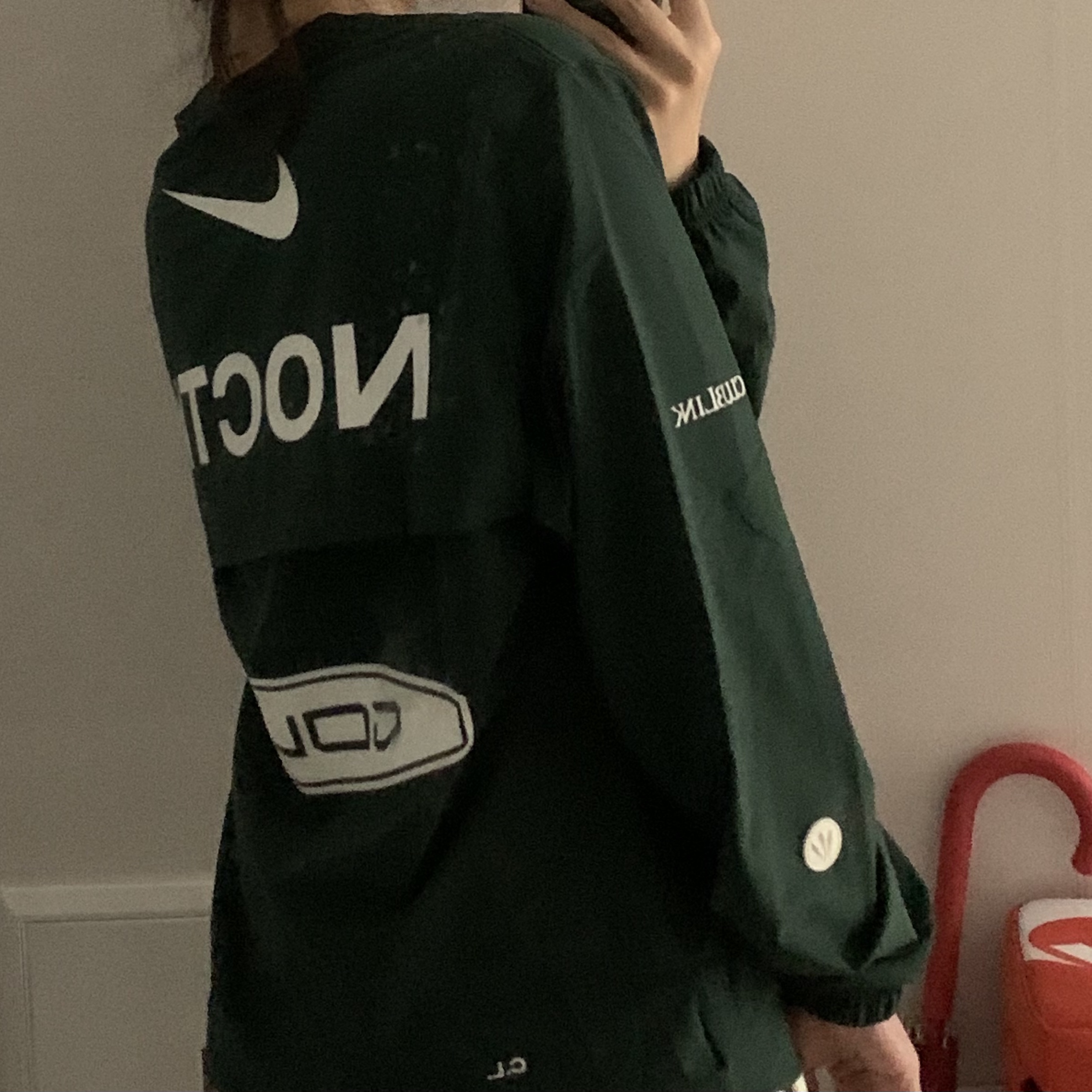 Nike x Drake Nocta Golf Crewneck Top Green - Asia 착용 스타일