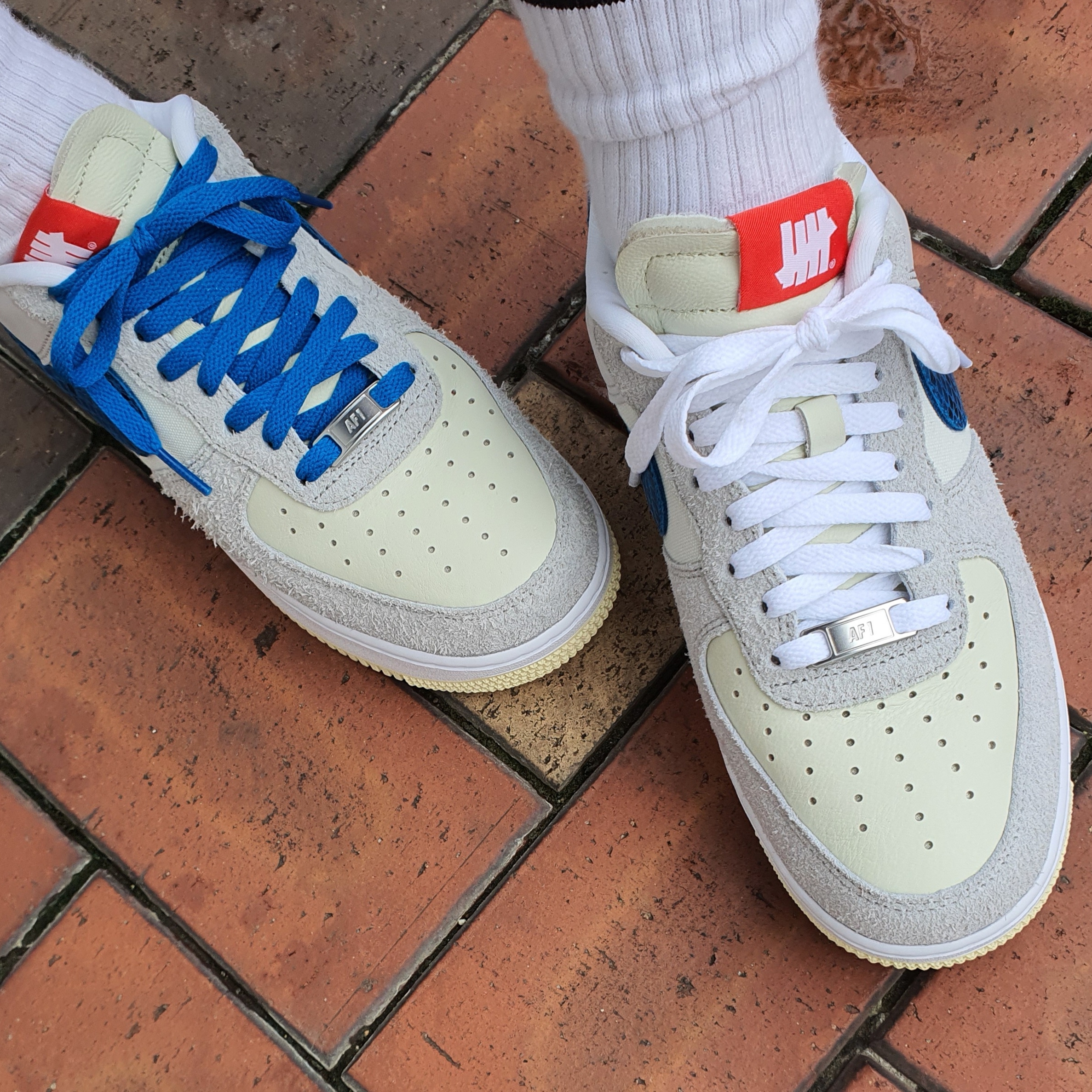 Nike x Undefeated Air Force 1 Low SP 5 On It 착용 스타일