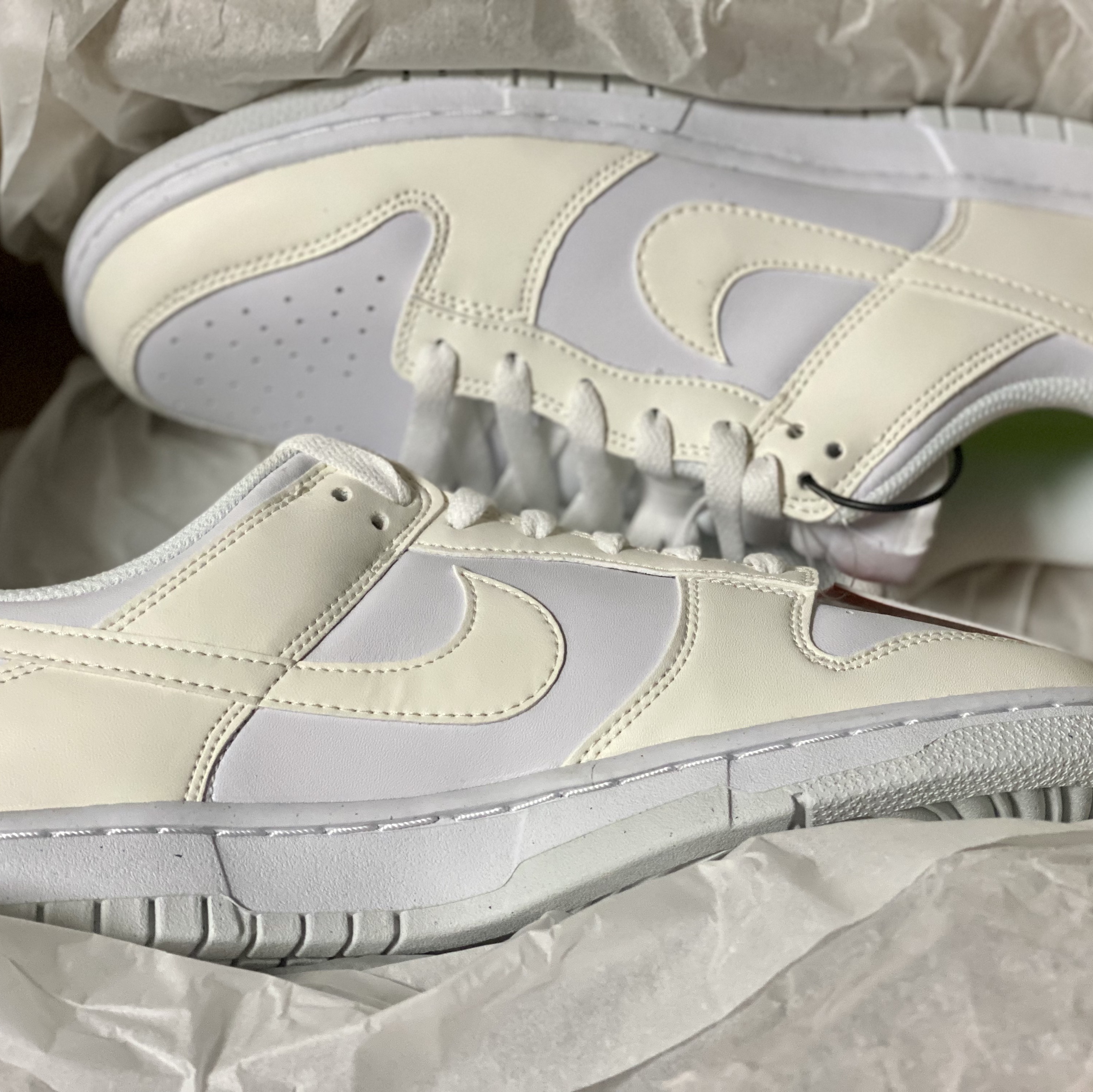 (W) Nike Dunk Low Next Nature Sail 착용 스타일