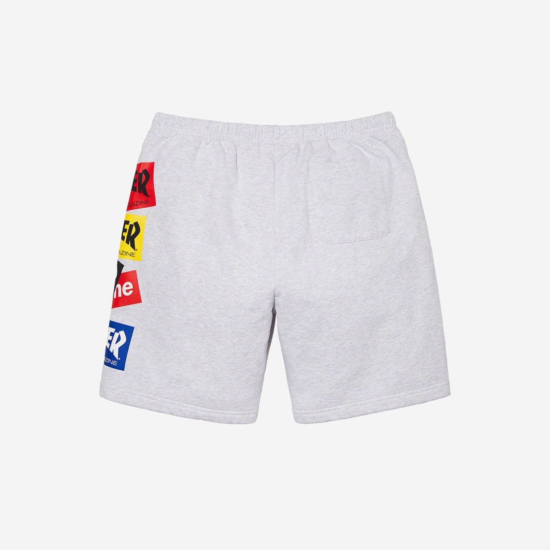 Supreme x Thrasher Multi Logo Sweatshorts Ash Grey - 21FW 상세 이미지 2