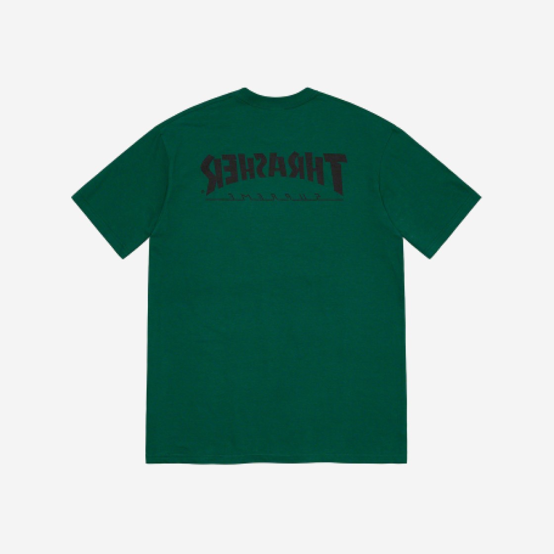 Supreme x Thrasher Game T-Shirt Dark Green - 21FW 상세 이미지 2