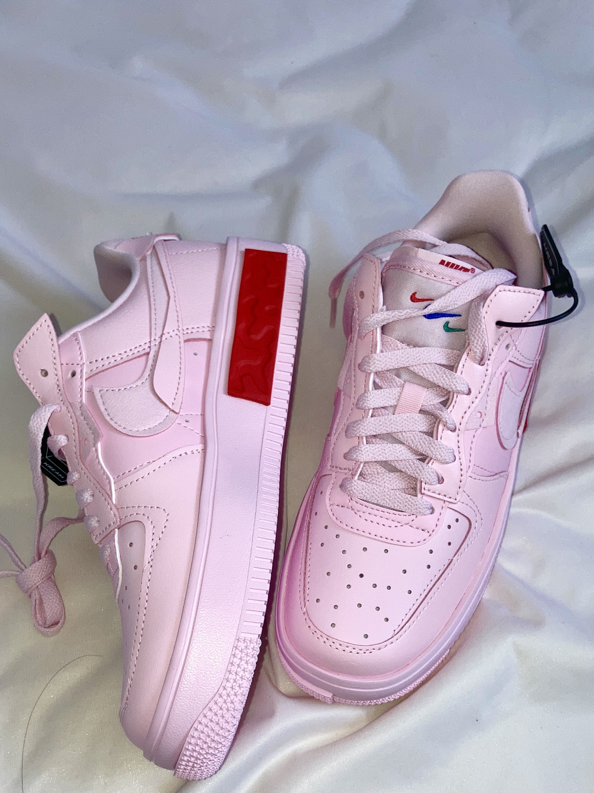 (W) Nike Air Force 1 Fontanka Pink Foam 착용 스타일