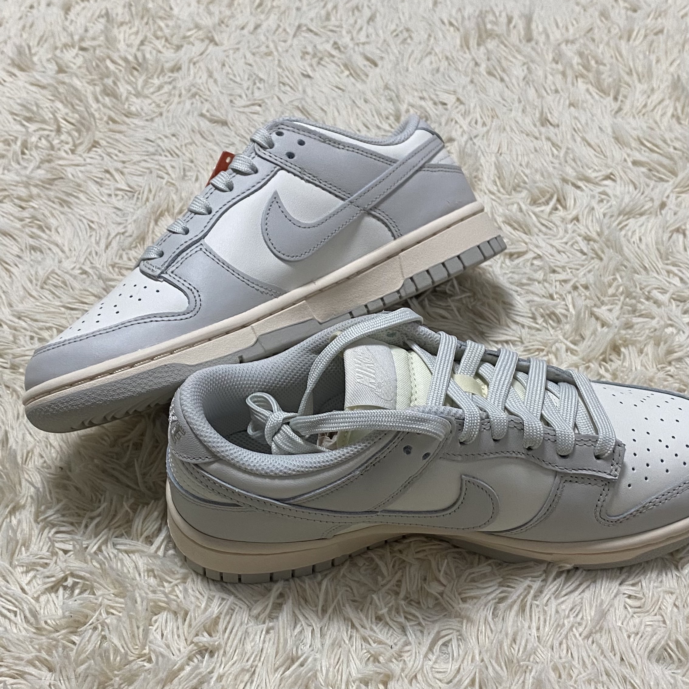 (W) Nike Dunk Low Light Bone 착용 스타일