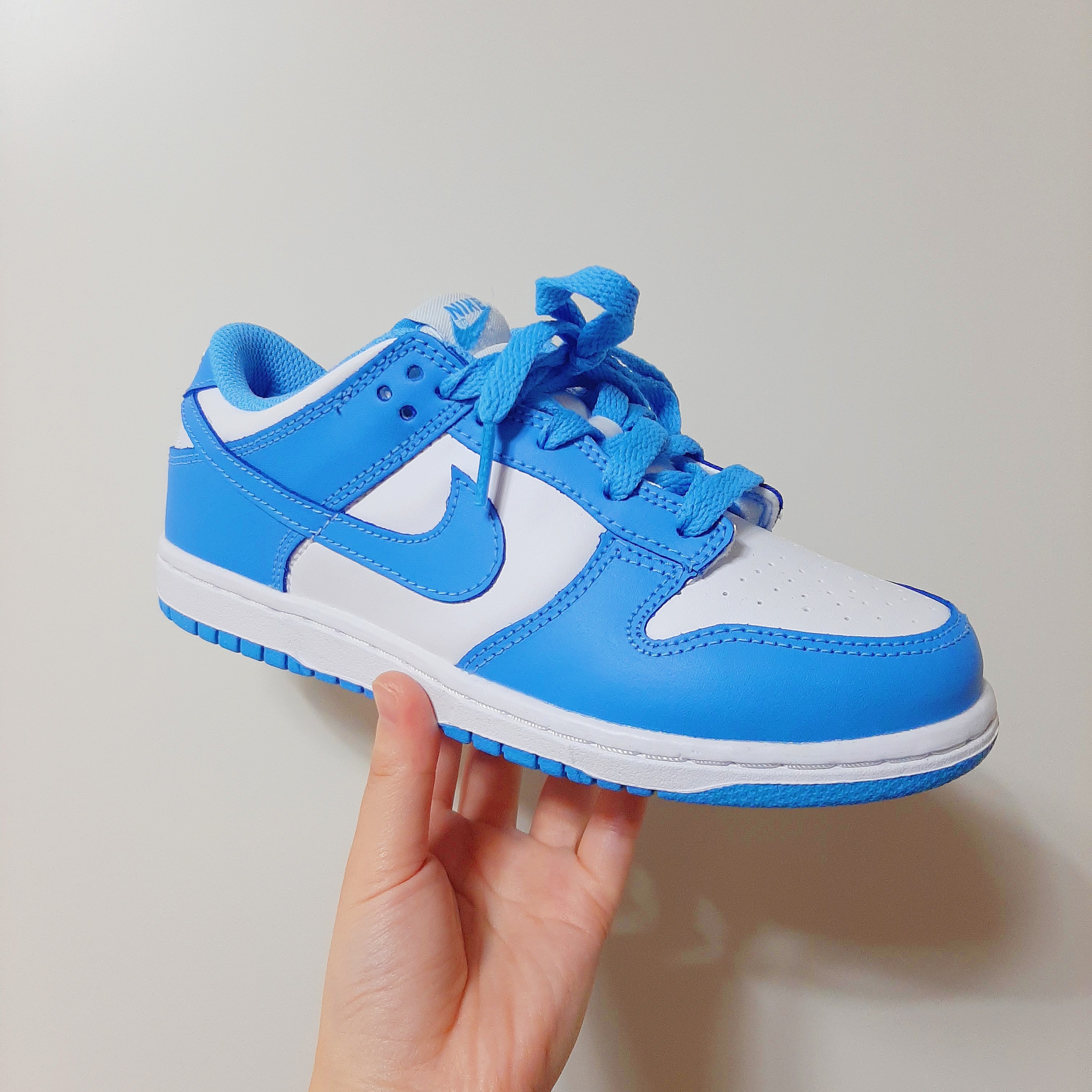 (PS) Nike Dunk Low University Blue 착용 스타일