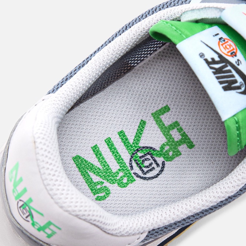Nike x Sacai x Clot LDWaffle Orange Blaze, Nike x Sacai x Fragment LDWaffle Light Smoke Grey 착용 스타일 - 4