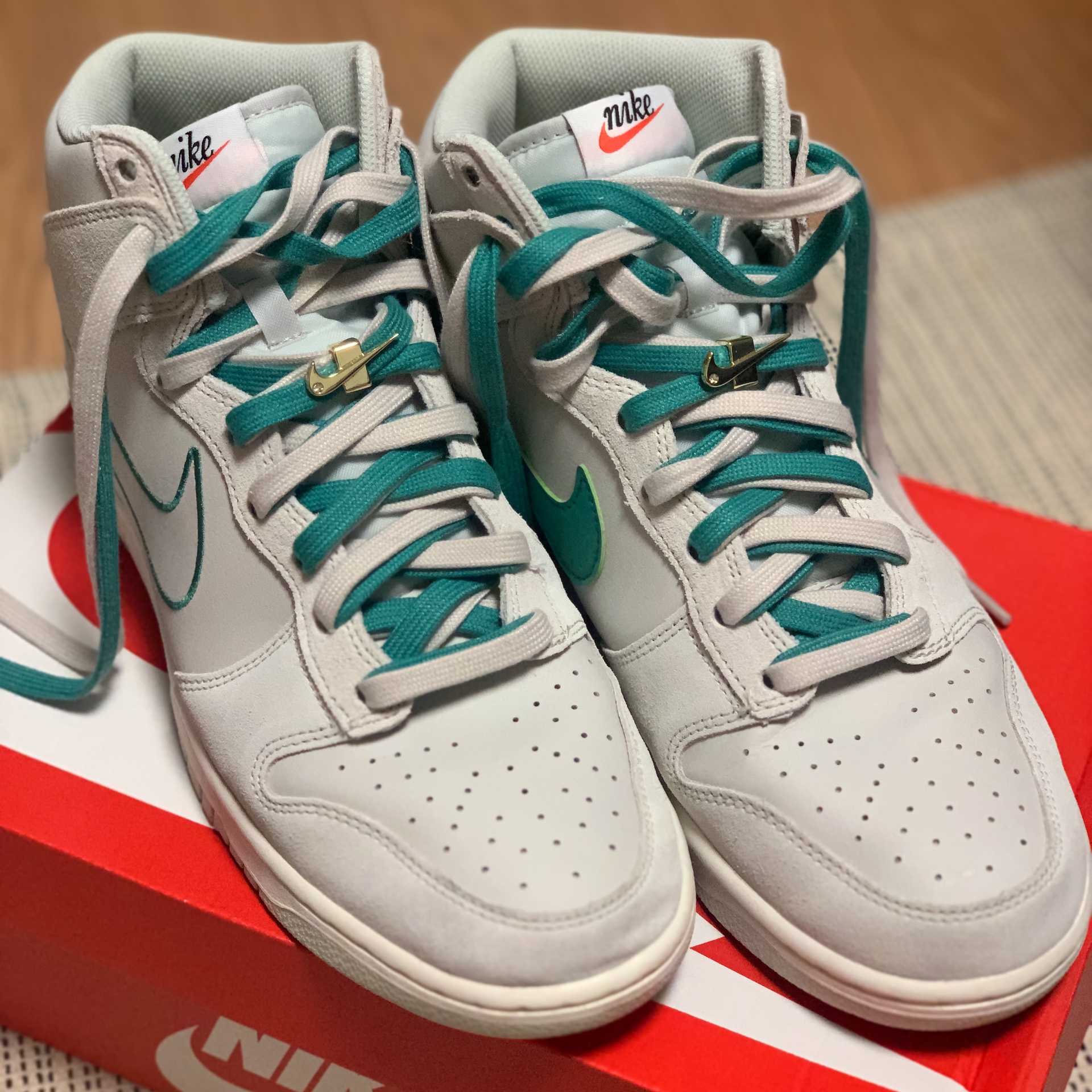 Nike Dunk High SE First Use Sail 착용 스타일 - 2