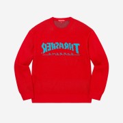 Supreme x Thrasher Sweater Red - 21FW
