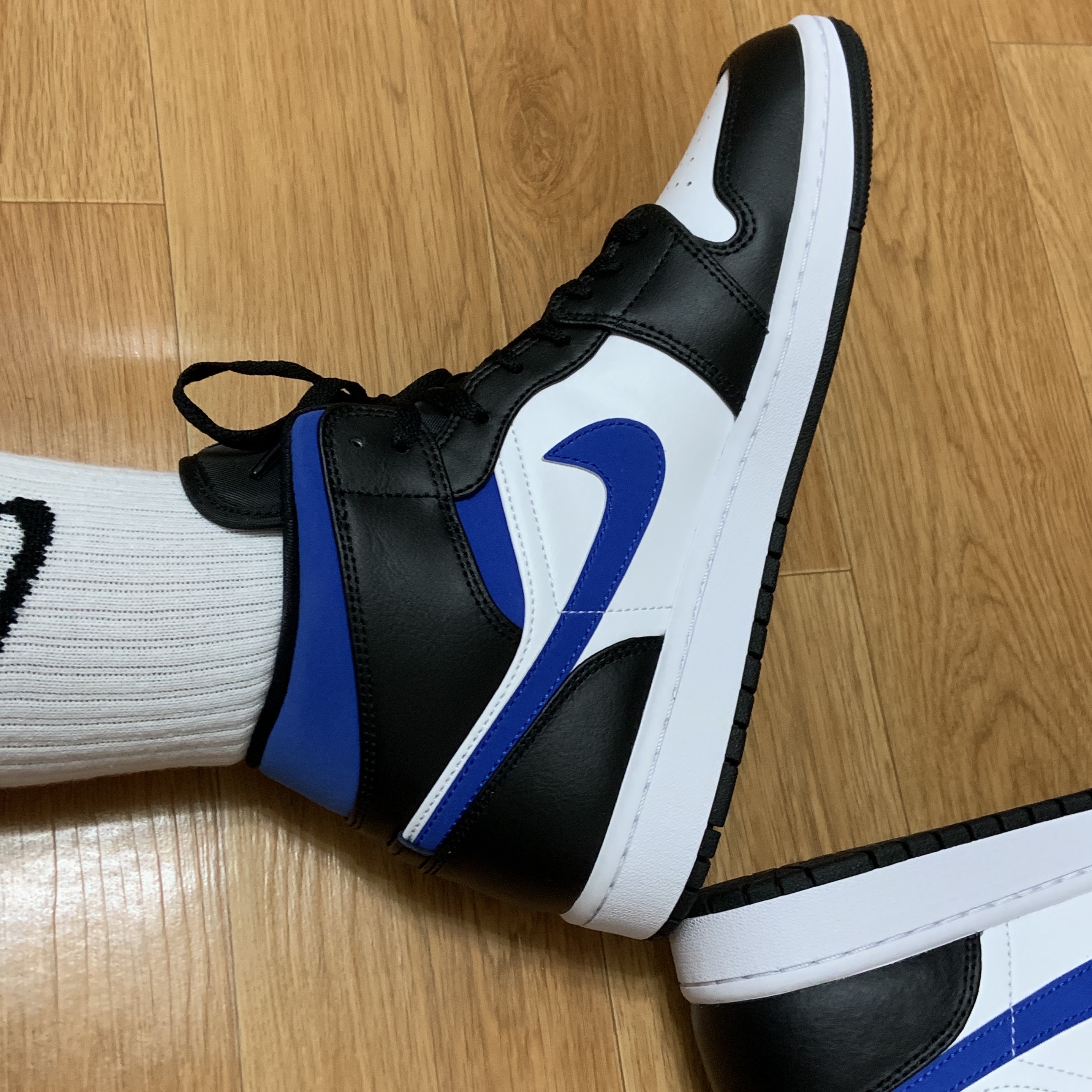 Jordan 1 Mid Racer Blue 착용 스타일