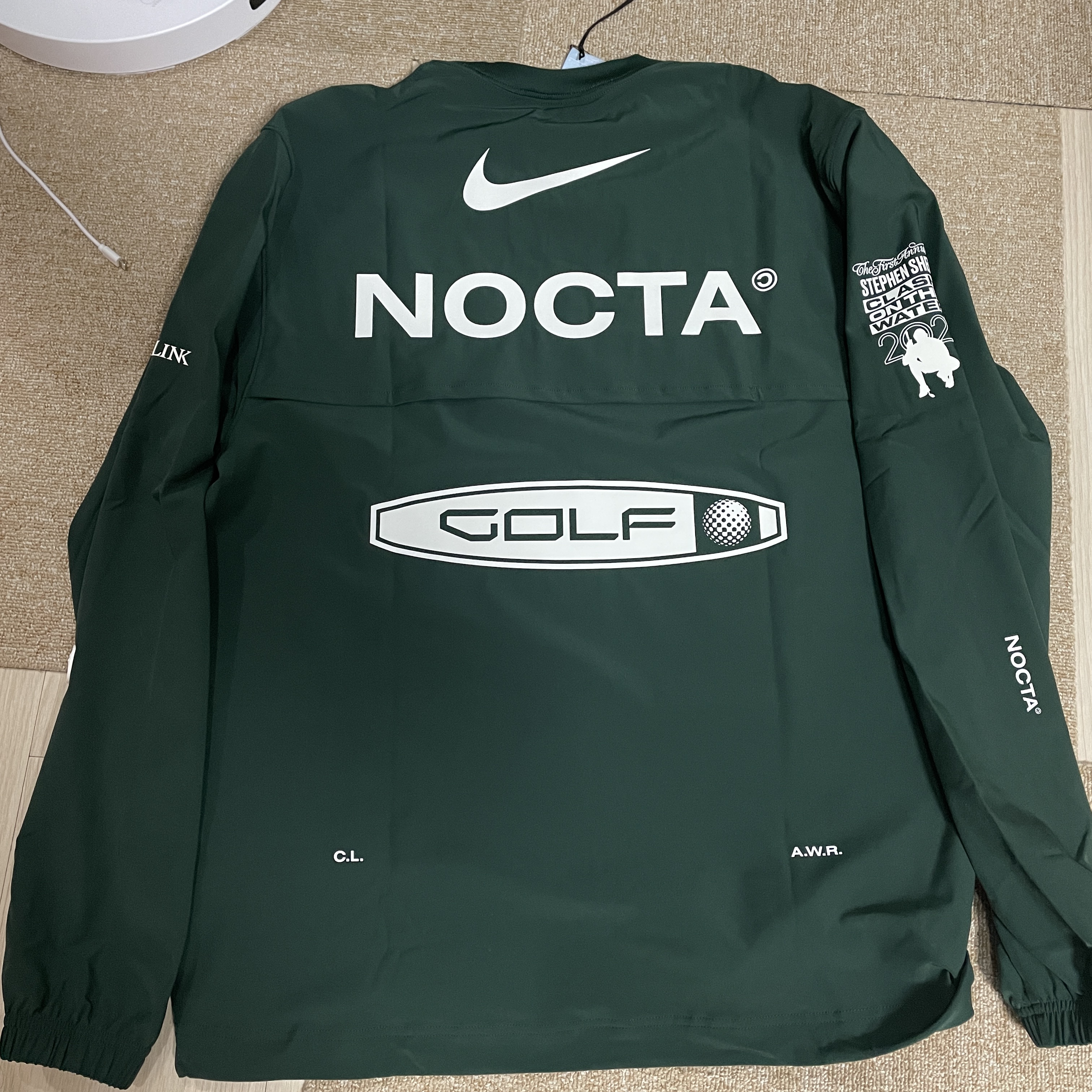 Nike x Drake Nocta Golf Crewneck Top Green - Asia 착용 스타일 - 2