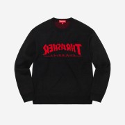 Supreme x Thrasher Sweater Black - 21FW