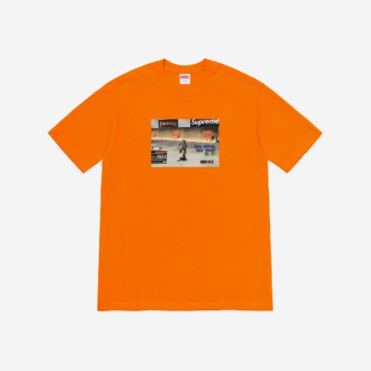 슈프림 x 트레셔 게임 티셔츠 오렌지 - 21FW