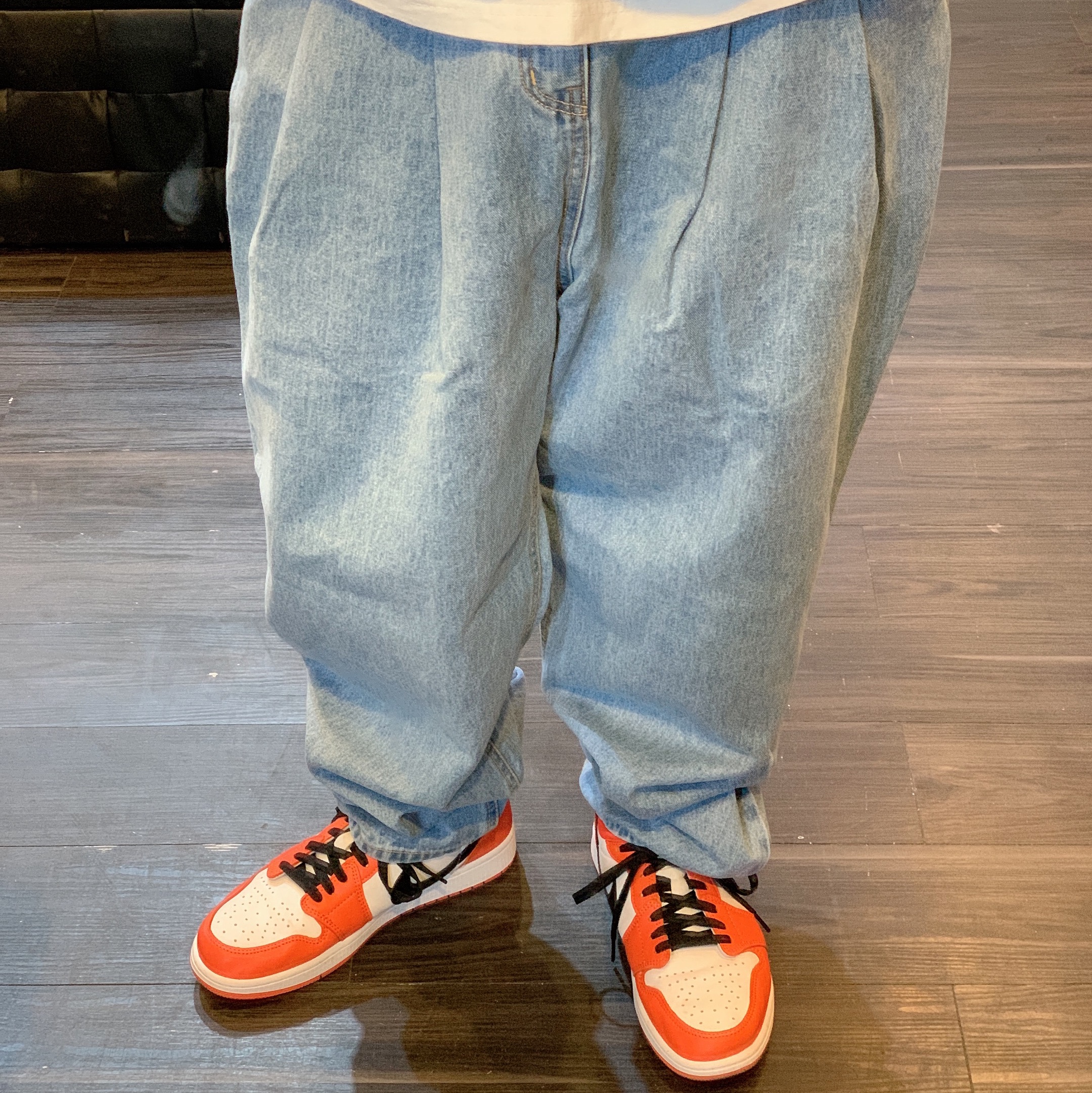 Jordan 1 Low OG Starfish 착용 스타일 - 4
