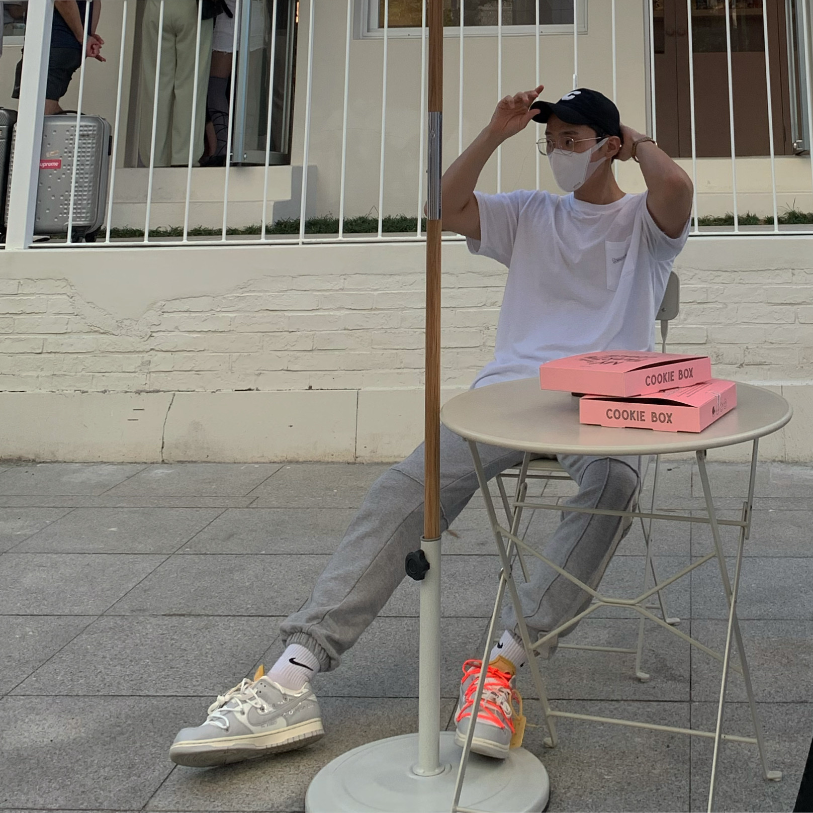Nike x Off-White Dunk Low The 50 - Lot 46 착용 스타일