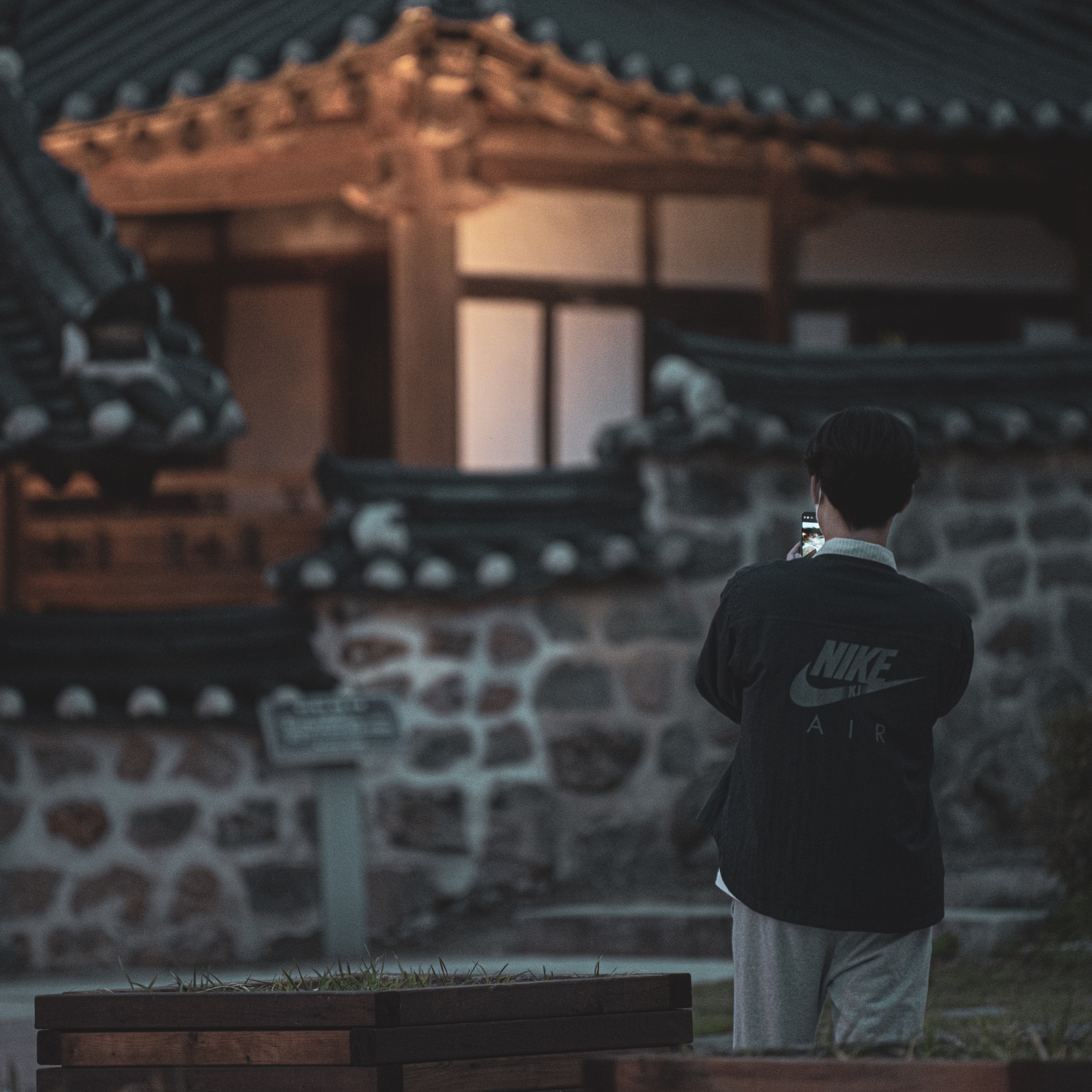 Nike x Kim Jones Reversible Wind Breaker Navy - US/EU 착용 스타일 - 2