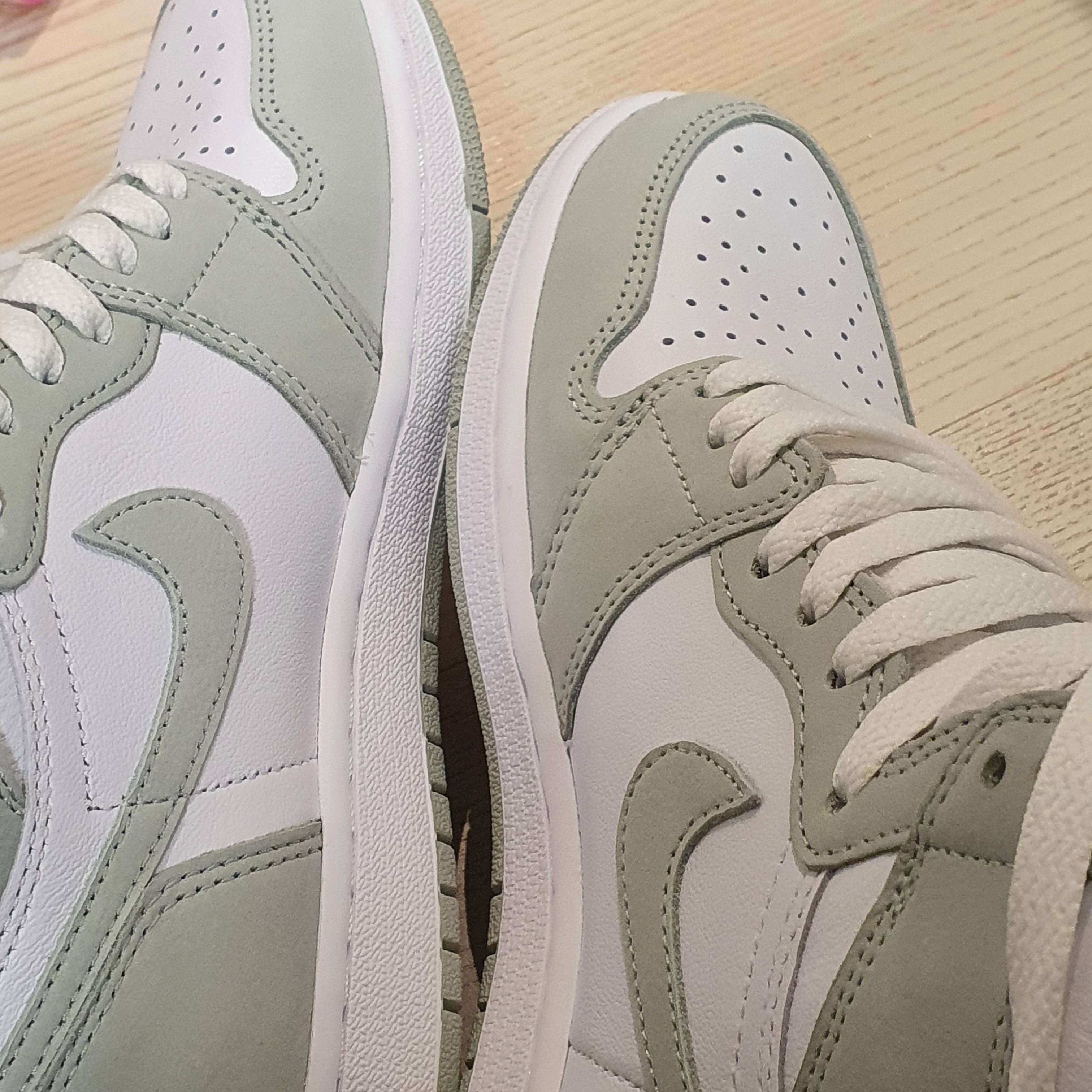 (W) Jordan 1 Retro High OG Seafoam 착용 스타일