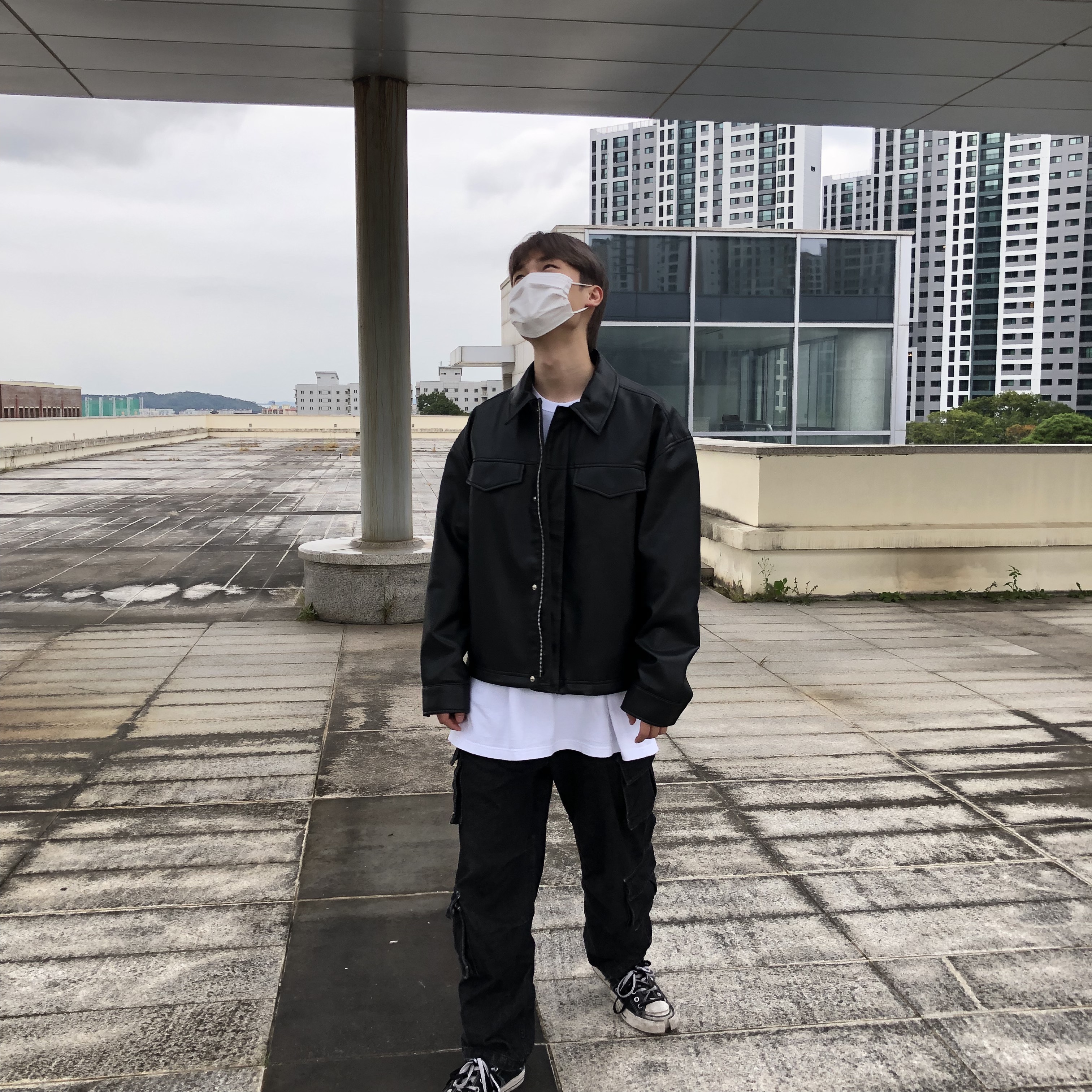 Converse Chuck 70 Ox Black - Standard 착용 스타일 - 1