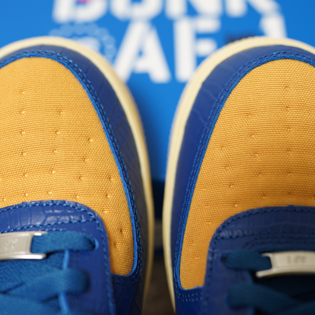Nike x Undefeated Air Force 1 Low SP 5 On It Court Blue 착용 스타일 - 3