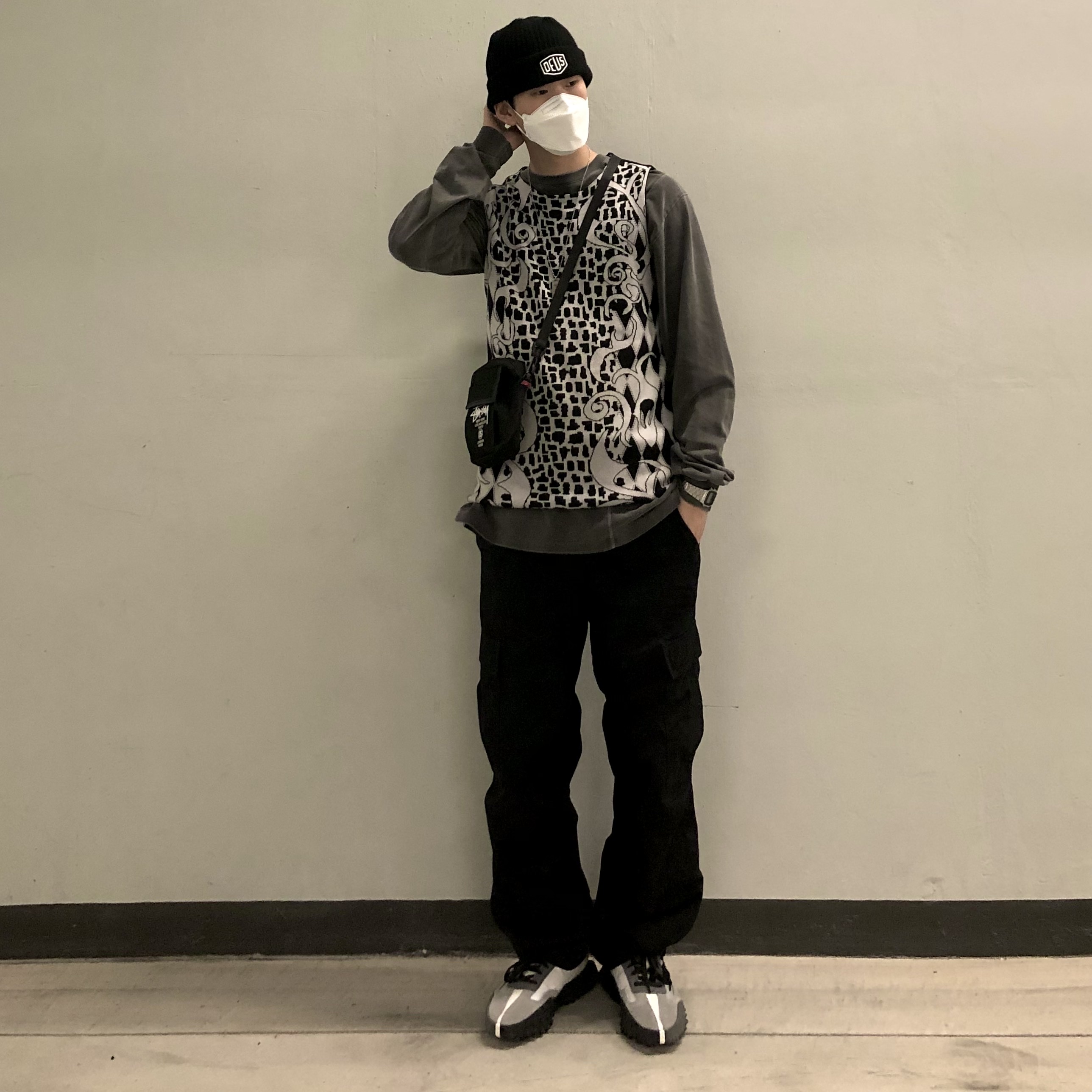 New Balance XC-72 Castlerock 착용 스타일 - 2