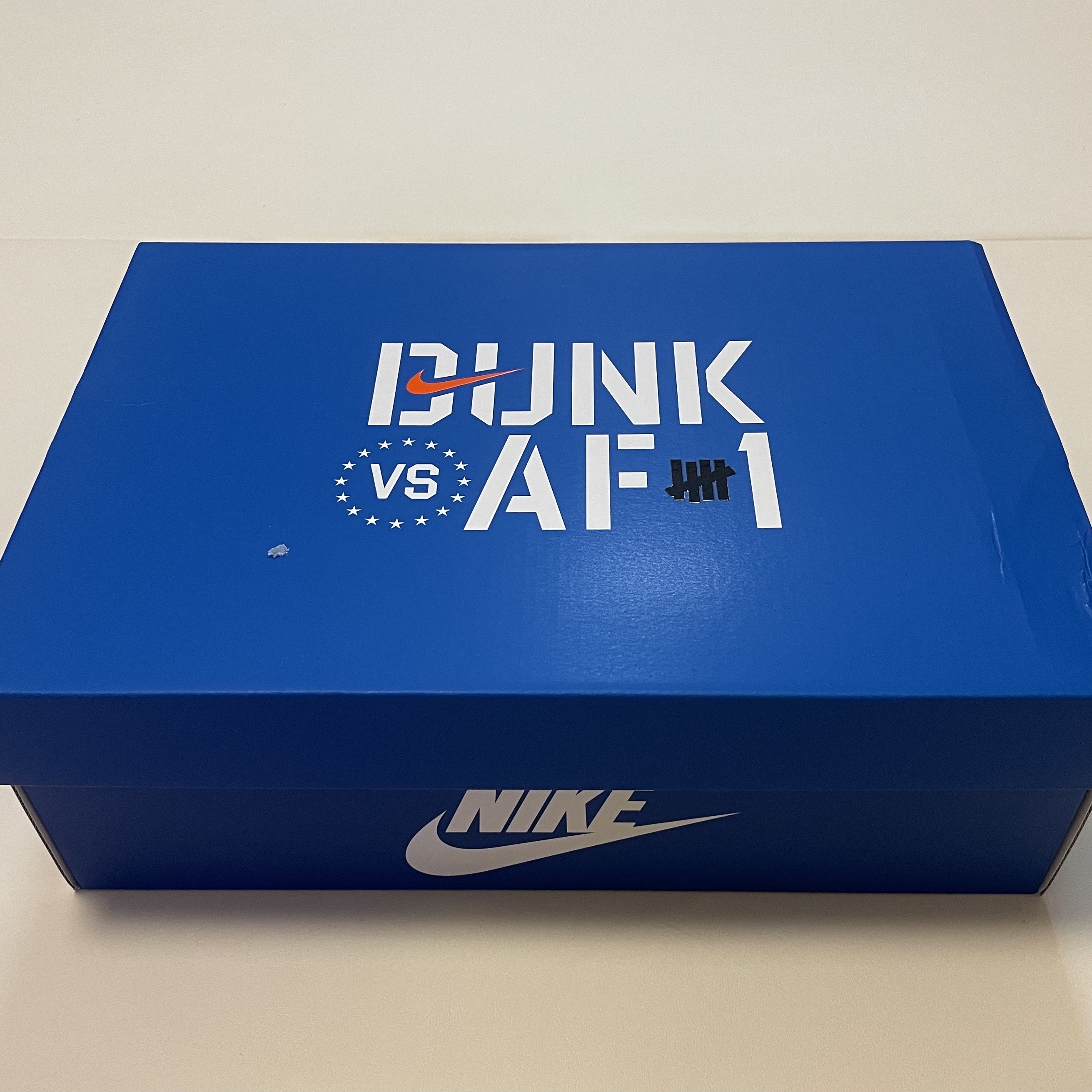 Nike x Undefeated Air Force 1 Low SP 5 On It Court Blue 착용 스타일 - 1