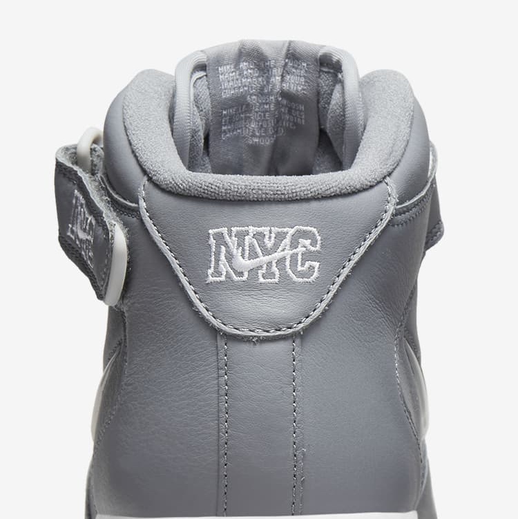 Nike Air Force 1 Mid QS NYC Cool Grey 착용 스타일