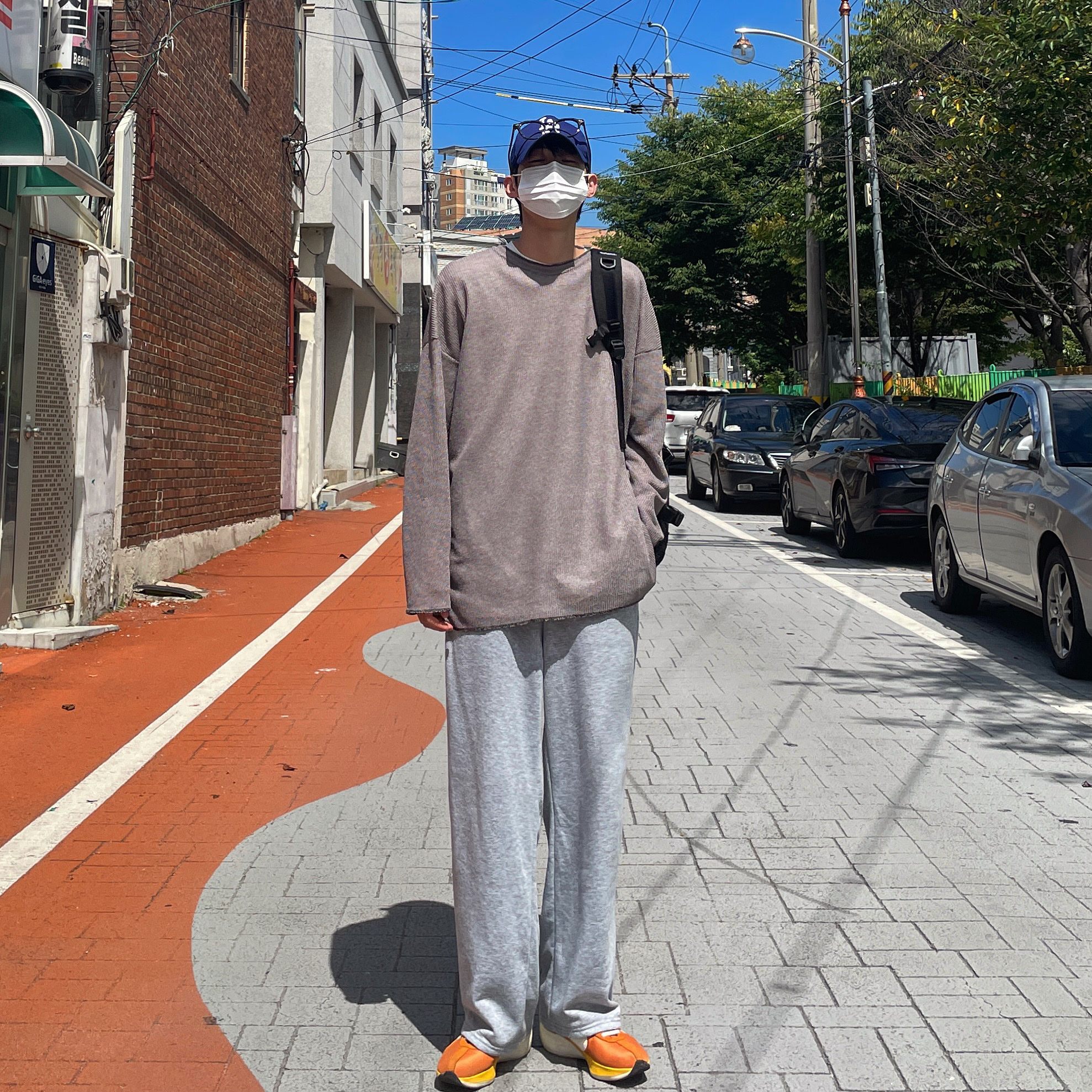 Nike Moon Racer Monarch 착용 스타일